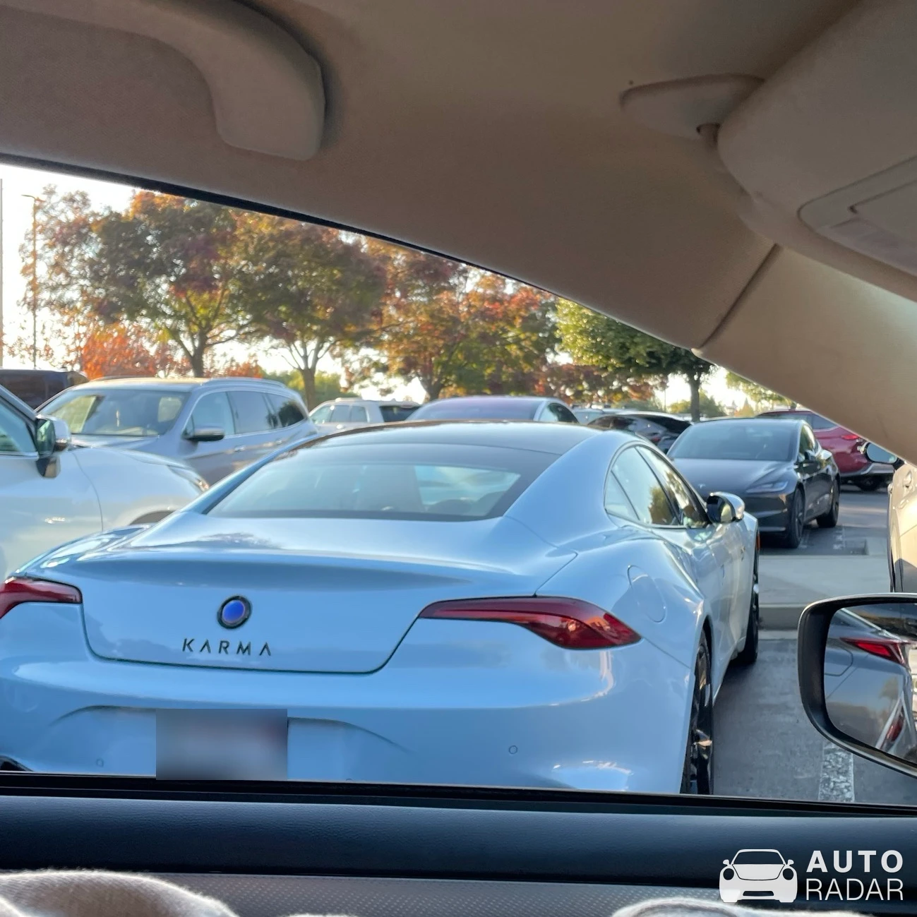 Karma Revero GT spotted in Roseville