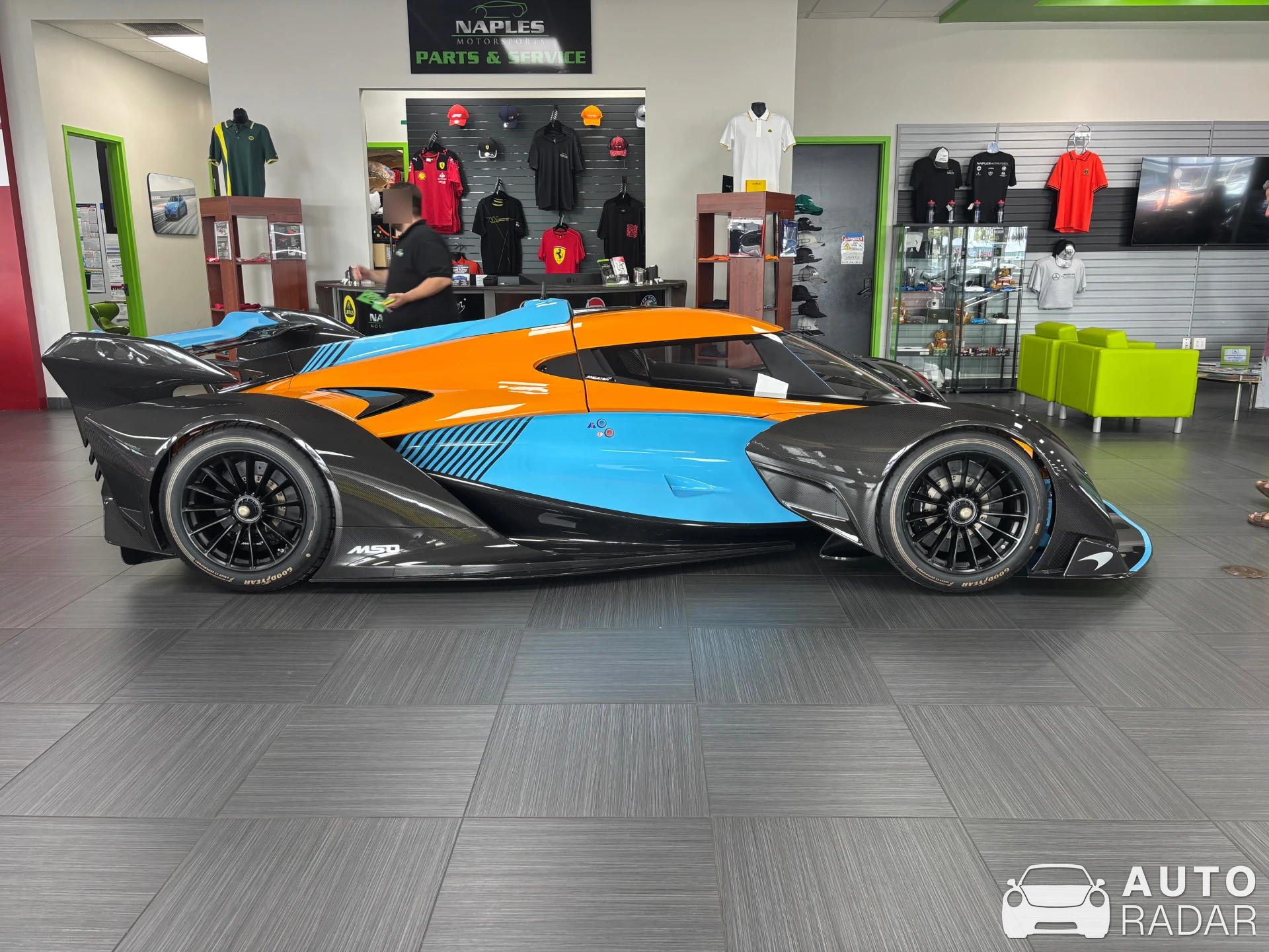 McLaren Solus GT spotted