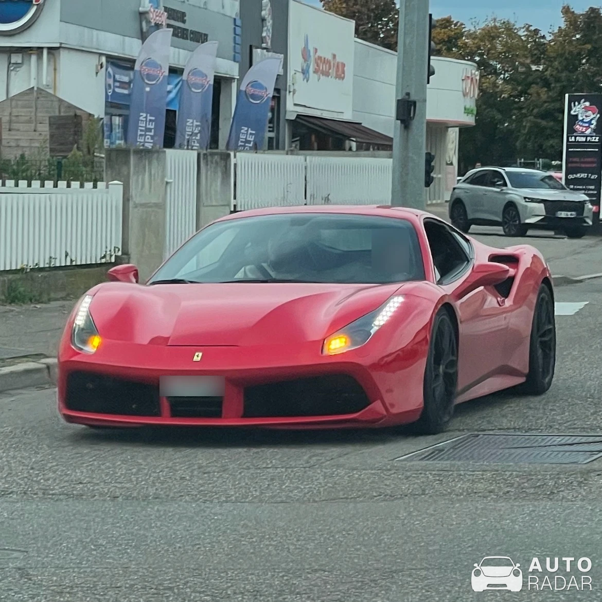 Ferrari 488 GTB spotted in Colmar, France