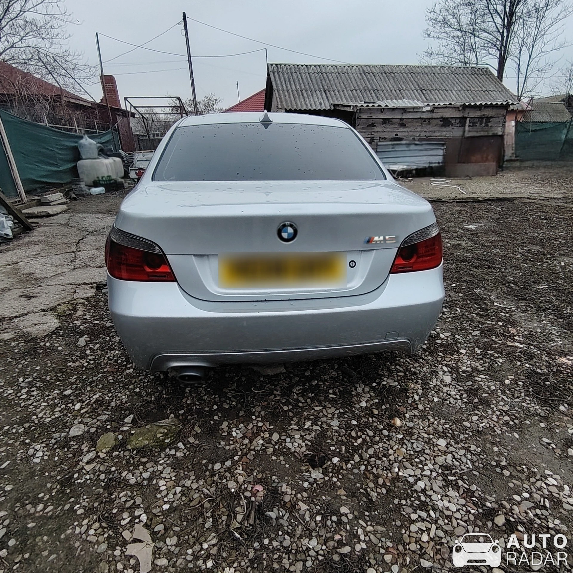 BMW 5 Series E60 spotted in Perieți, România