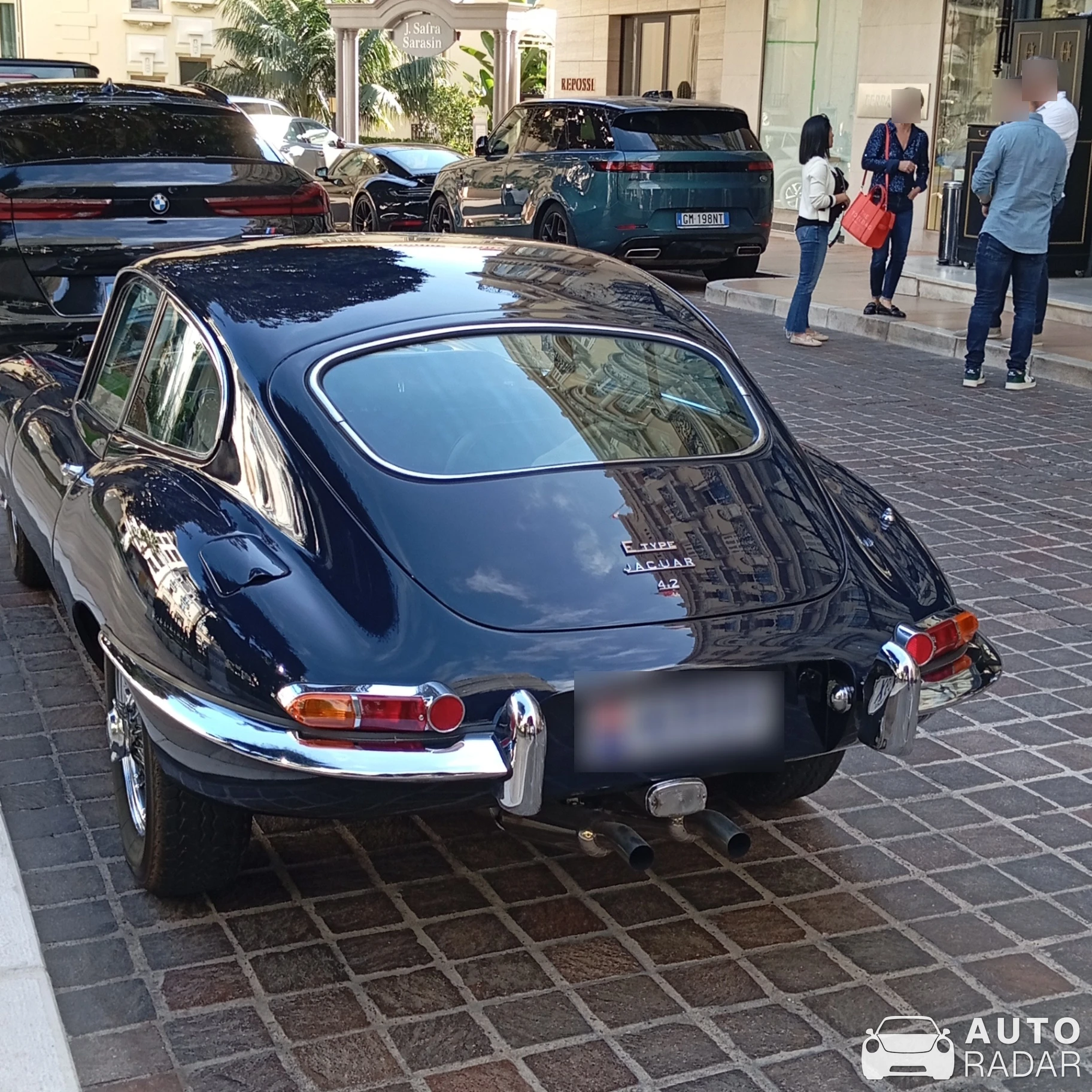 Jaguar E-Type spotted in , Monaco