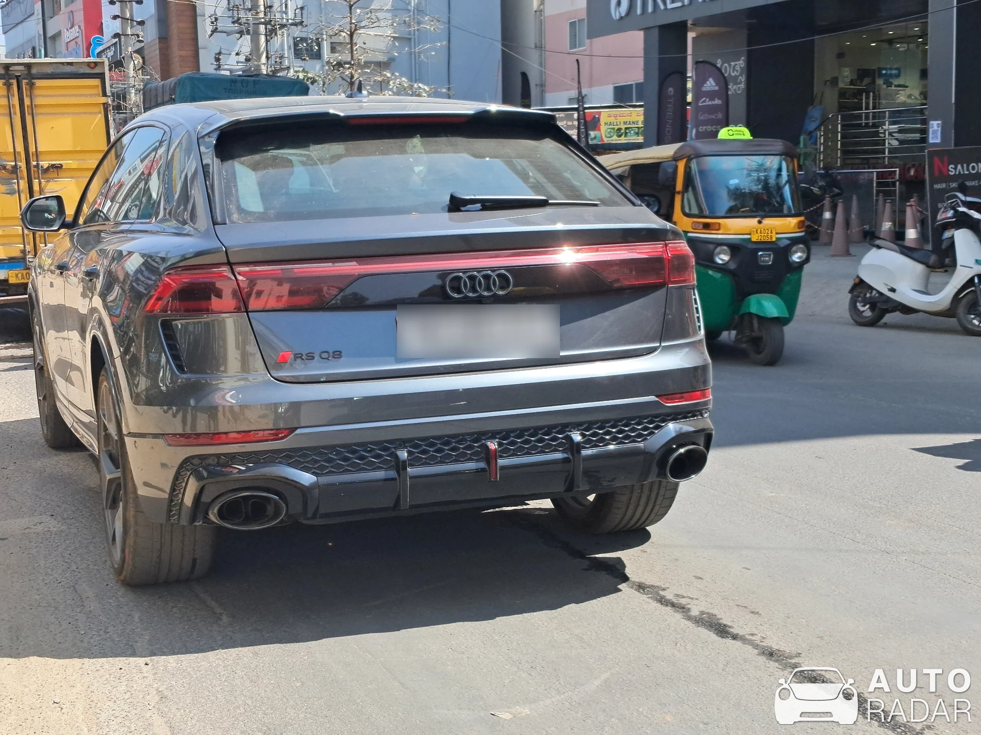 Audi RS Q8 spotted in Bengaluru