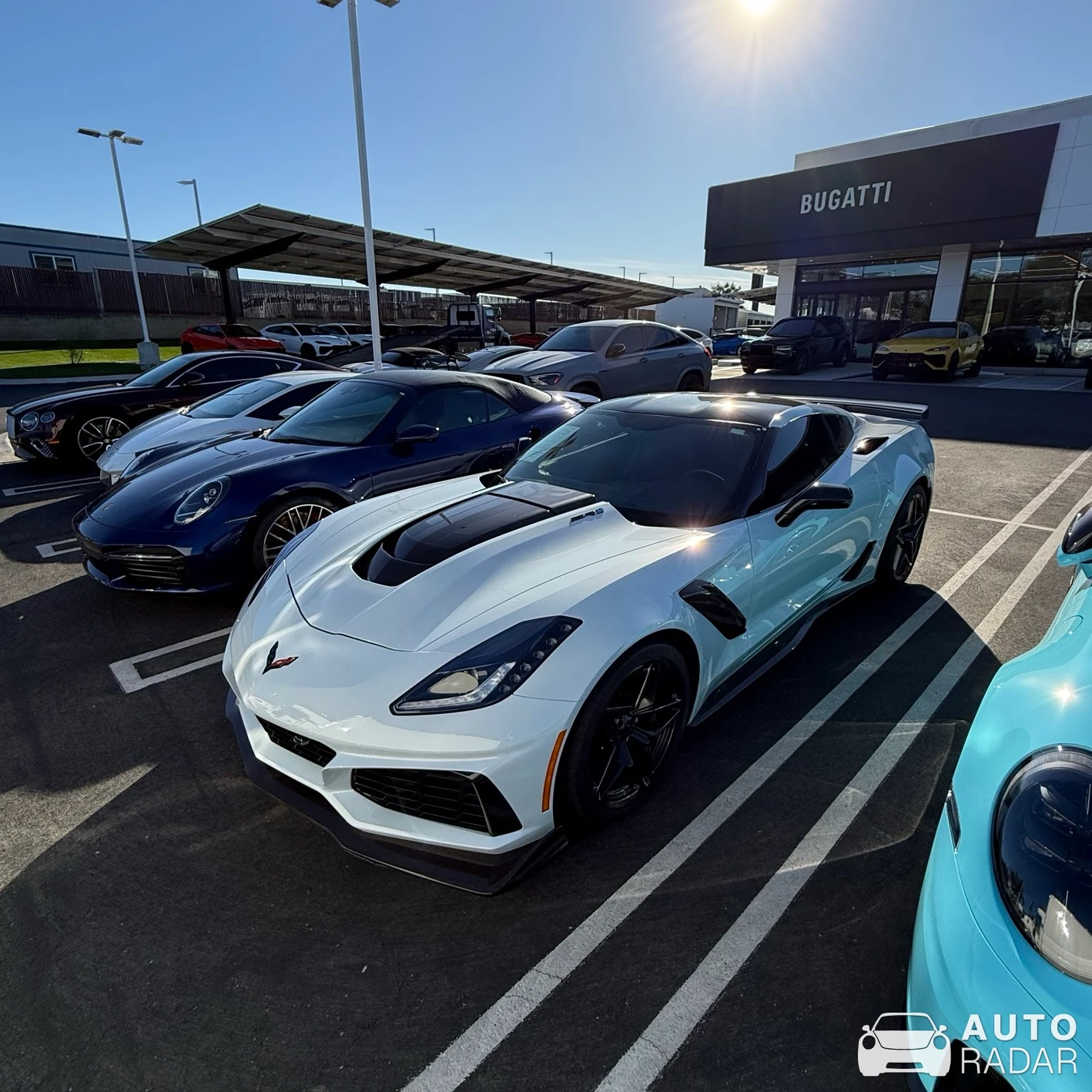 Chevrolet Corvette C7 ZR1 spotted in Irvine, United States