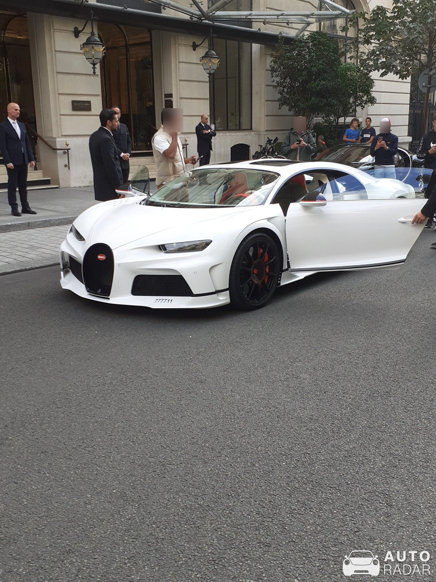 Bugatti Chiron Super Sport Hermes One of One spotted in Paris
