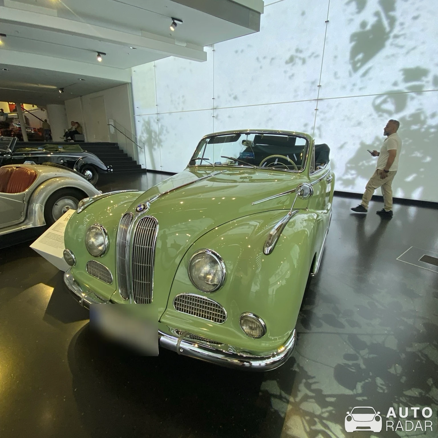 BMW 502 spotted in Hallbergmoos
