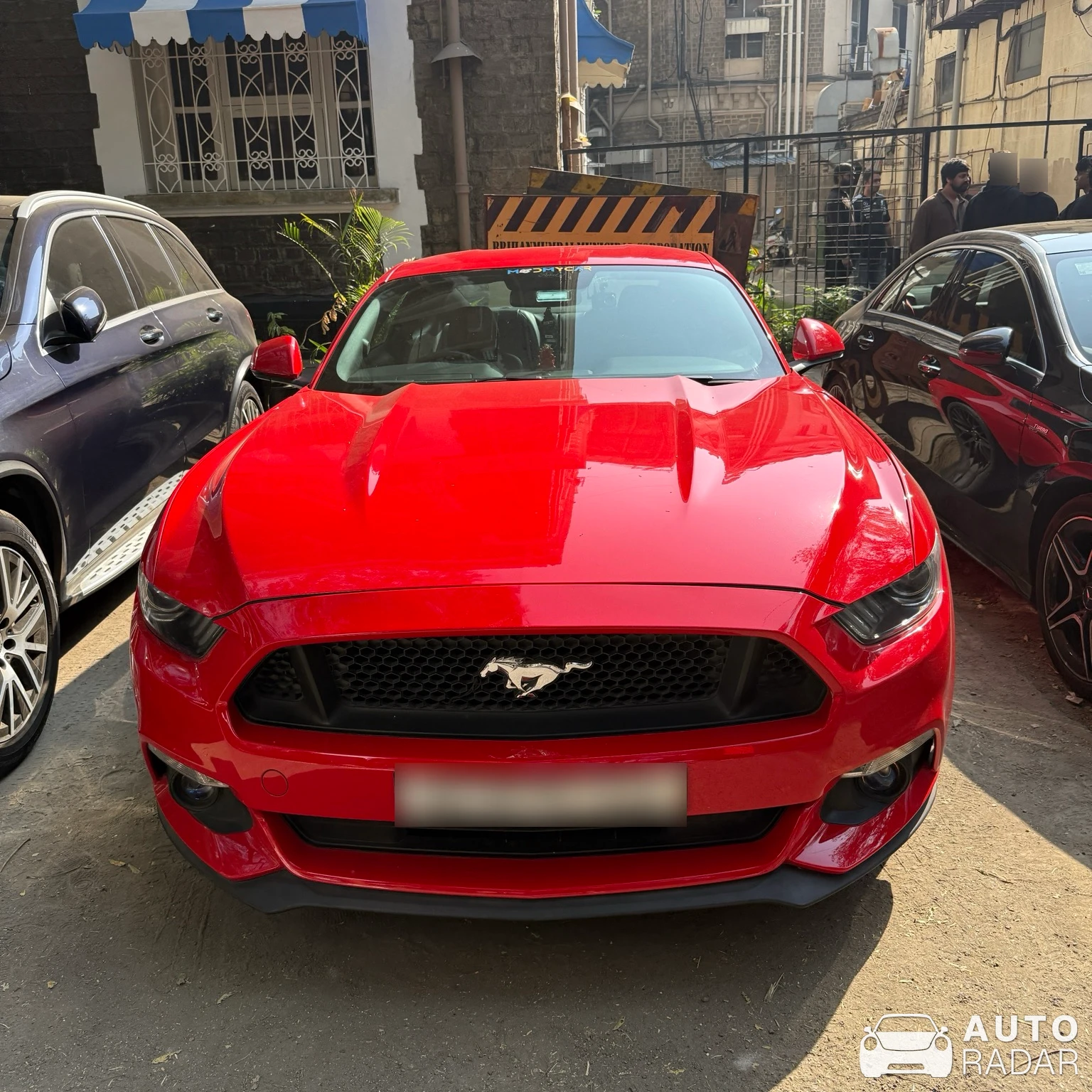 Ford Mustang GT spotted in Mumbai, India
