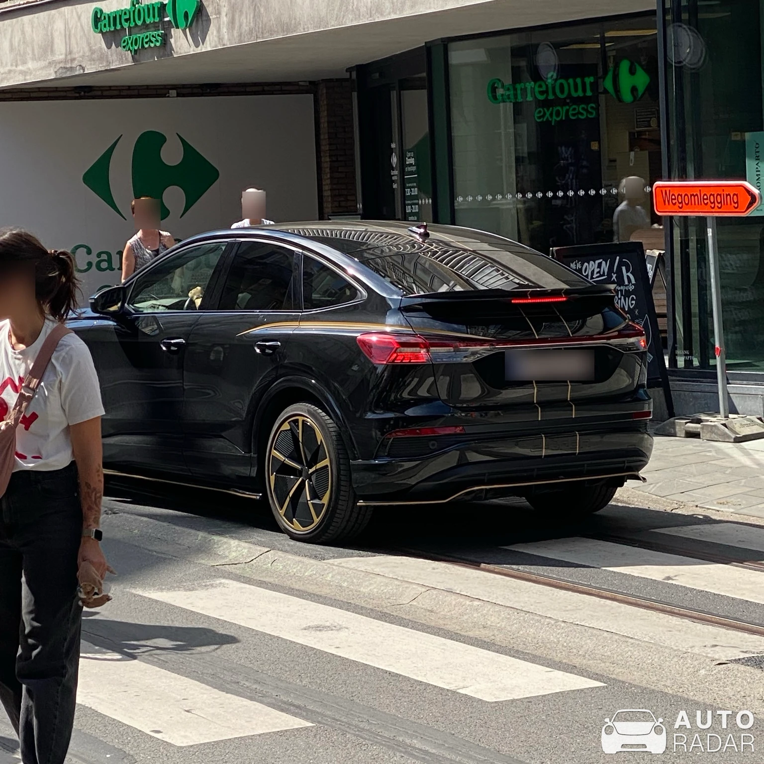 Audi Q4 E-Tron spotted in Gent