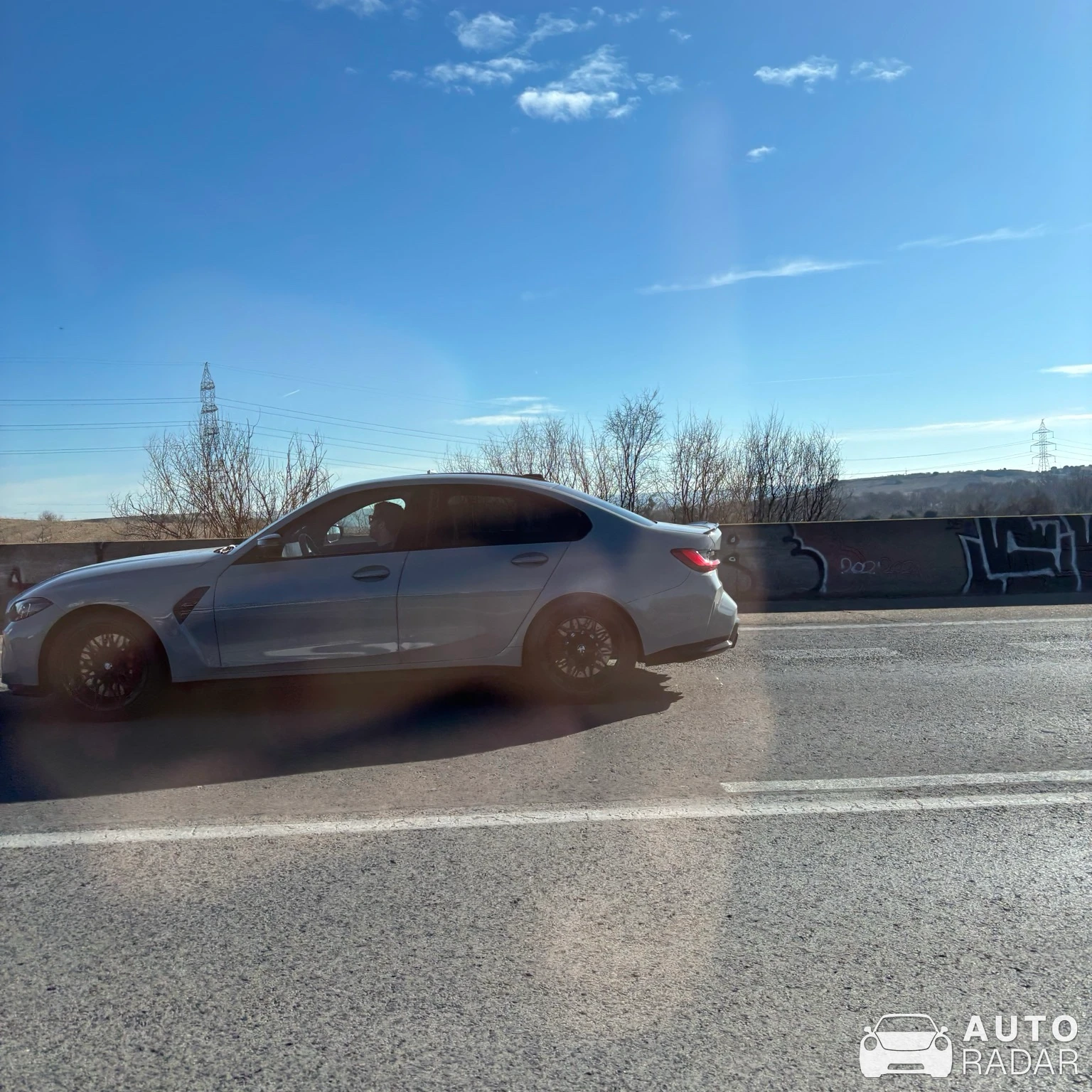 BMW M3 G80 Sedan Competition spotted in Alcobendas, España