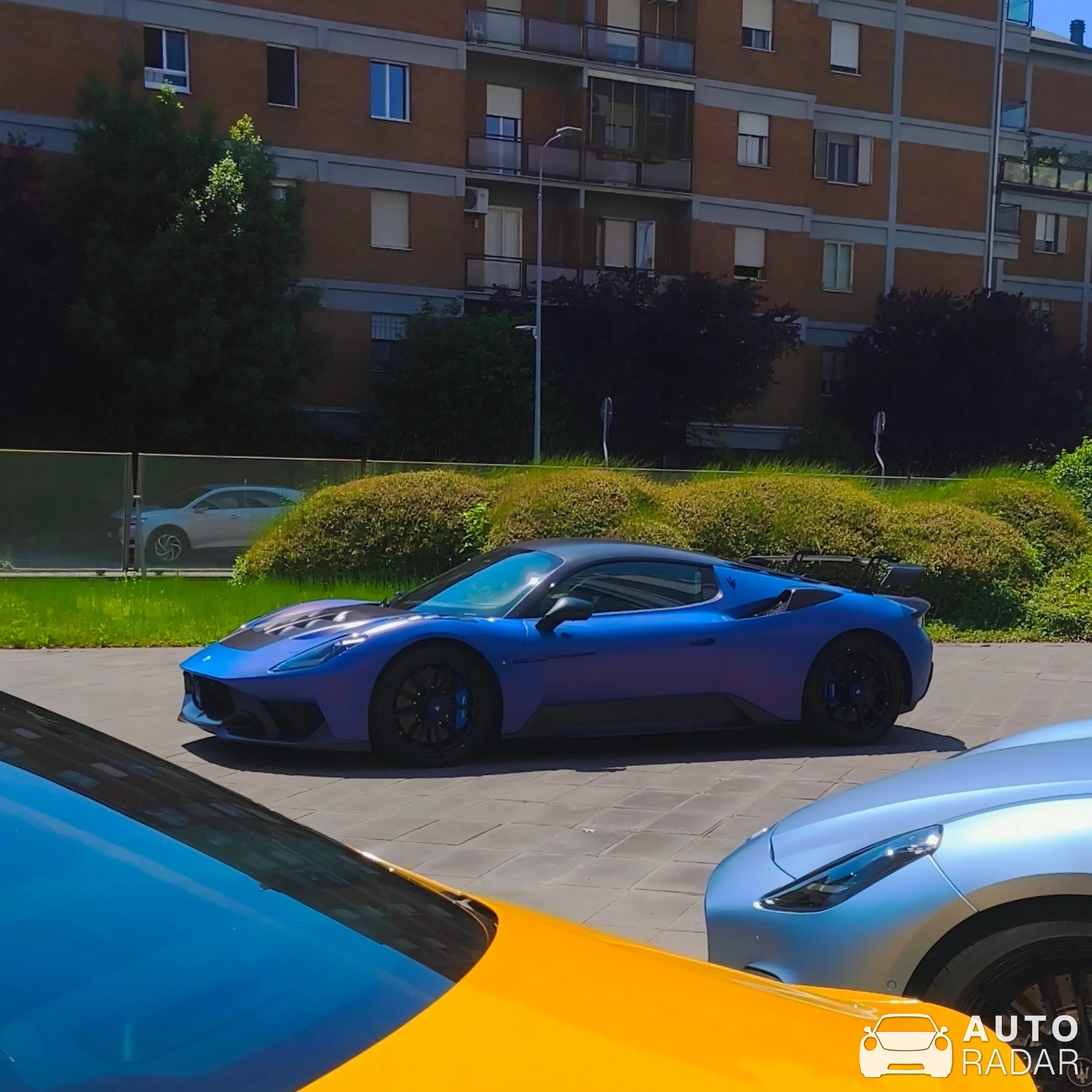 Maserati MC20 GT2 Stradale spotted in Modena