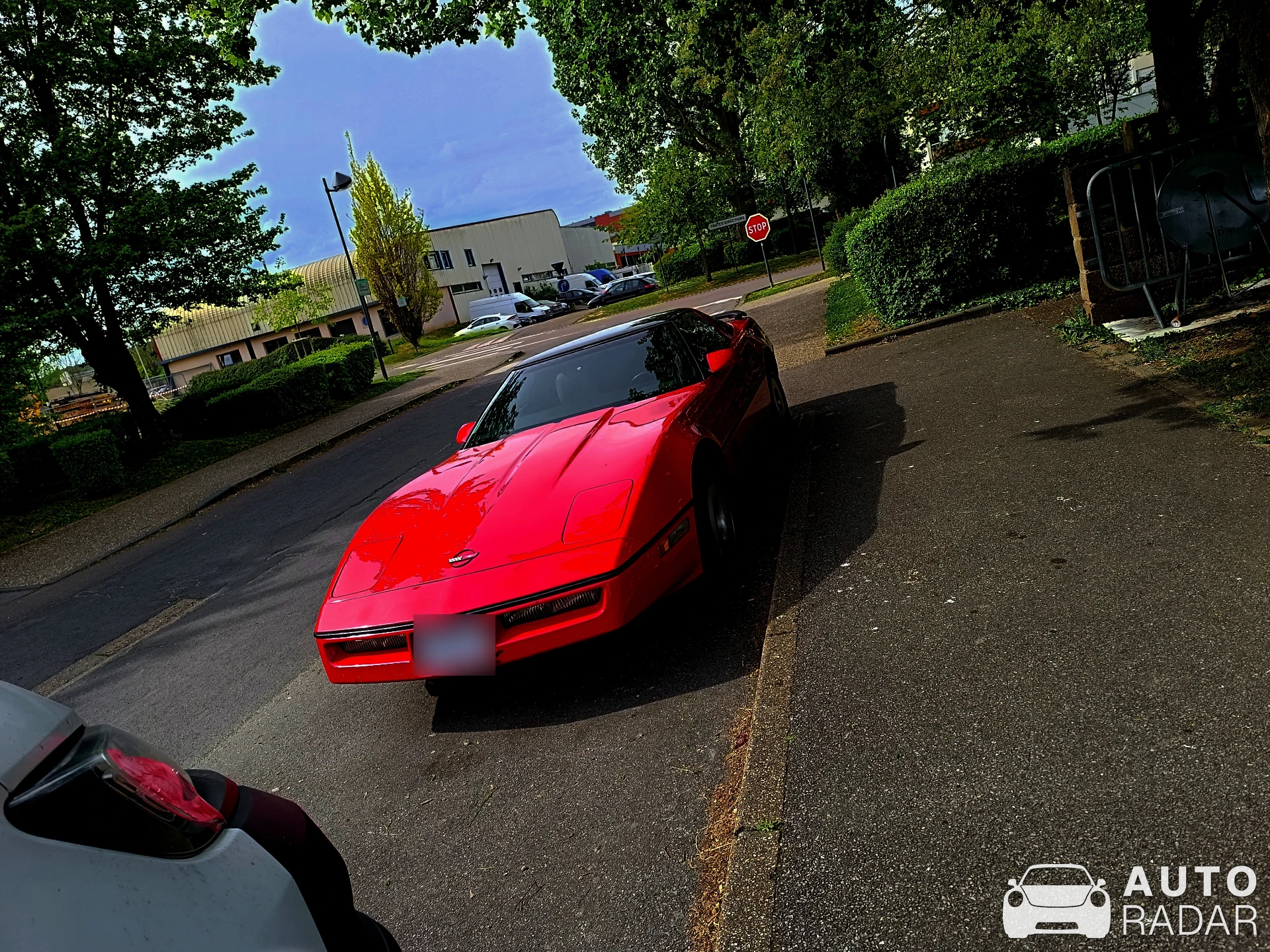 Chevrolet Corvette C4 spotted in Val-de-Reuil, France