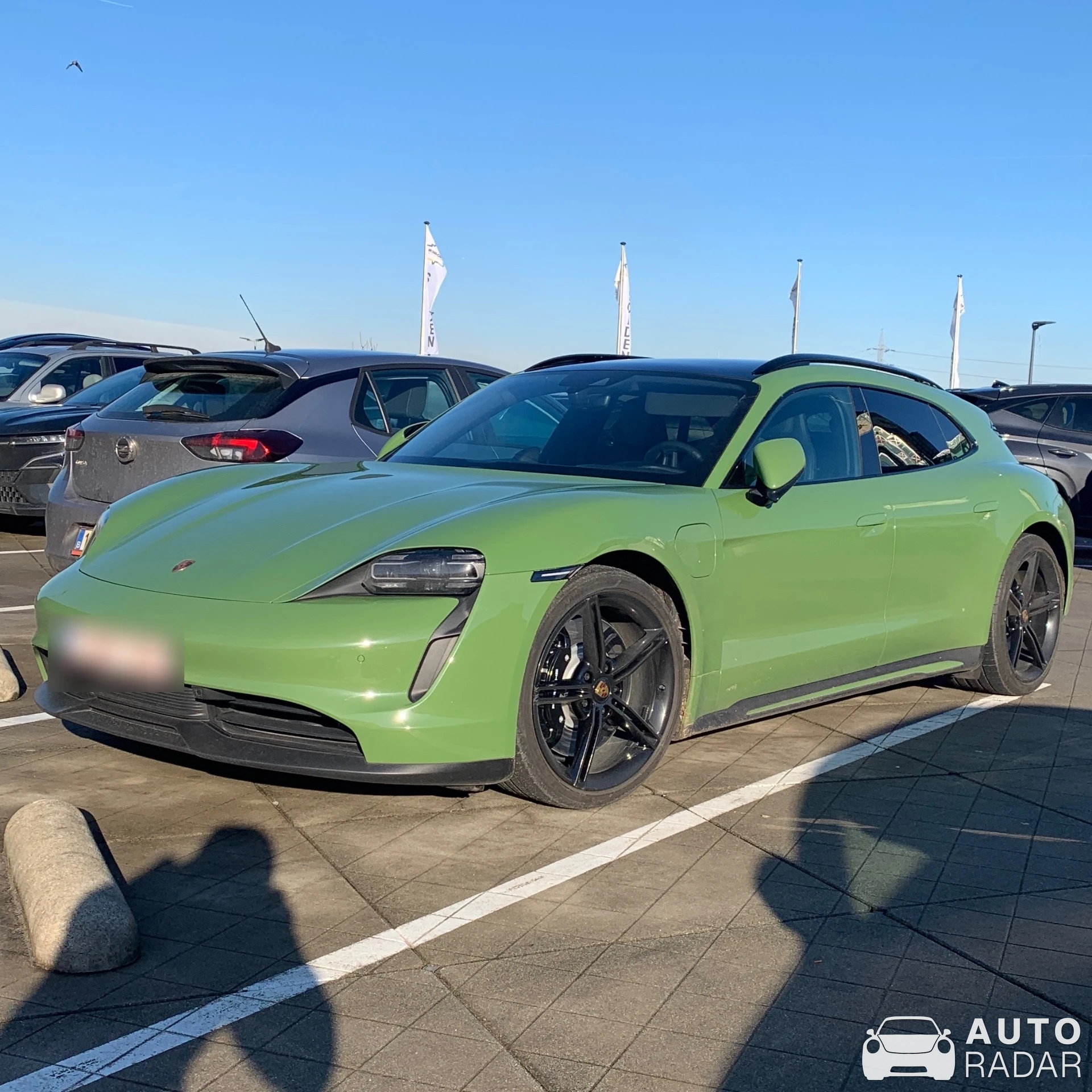 Porsche Taycan Turbo Cross Turismo spotted in Wijnegem, België