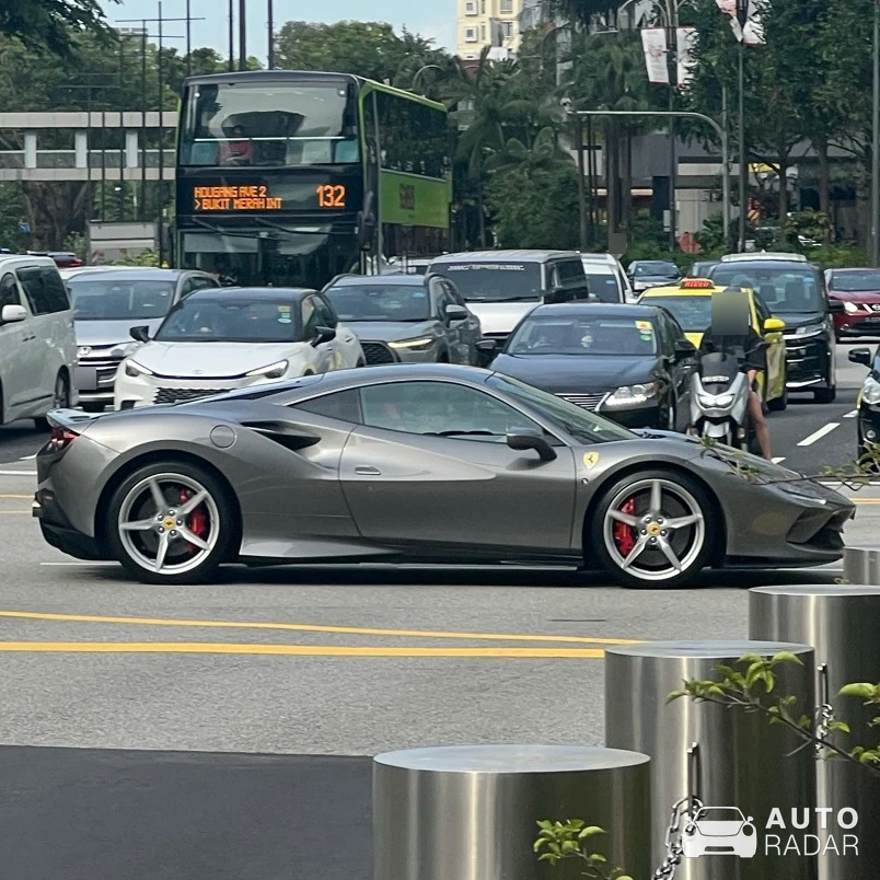 Ferrari F8 Tributo spotted in Singapore, Singapore