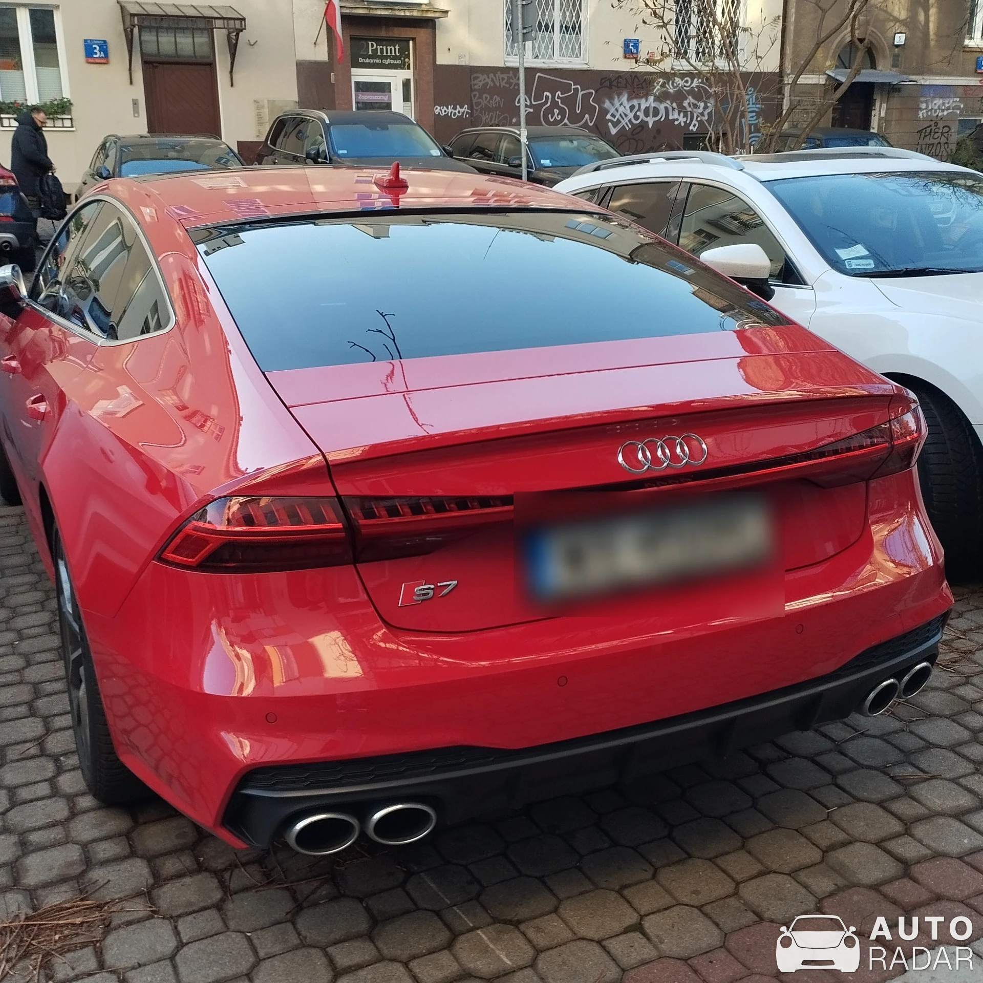 Audi S7 spotted in Warszawa, Poland
