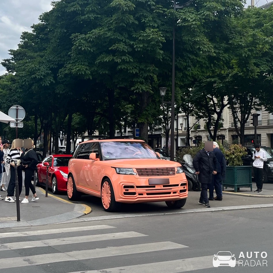 Brabus 600 PEETCH - Range Rover P530 spotted in Paris