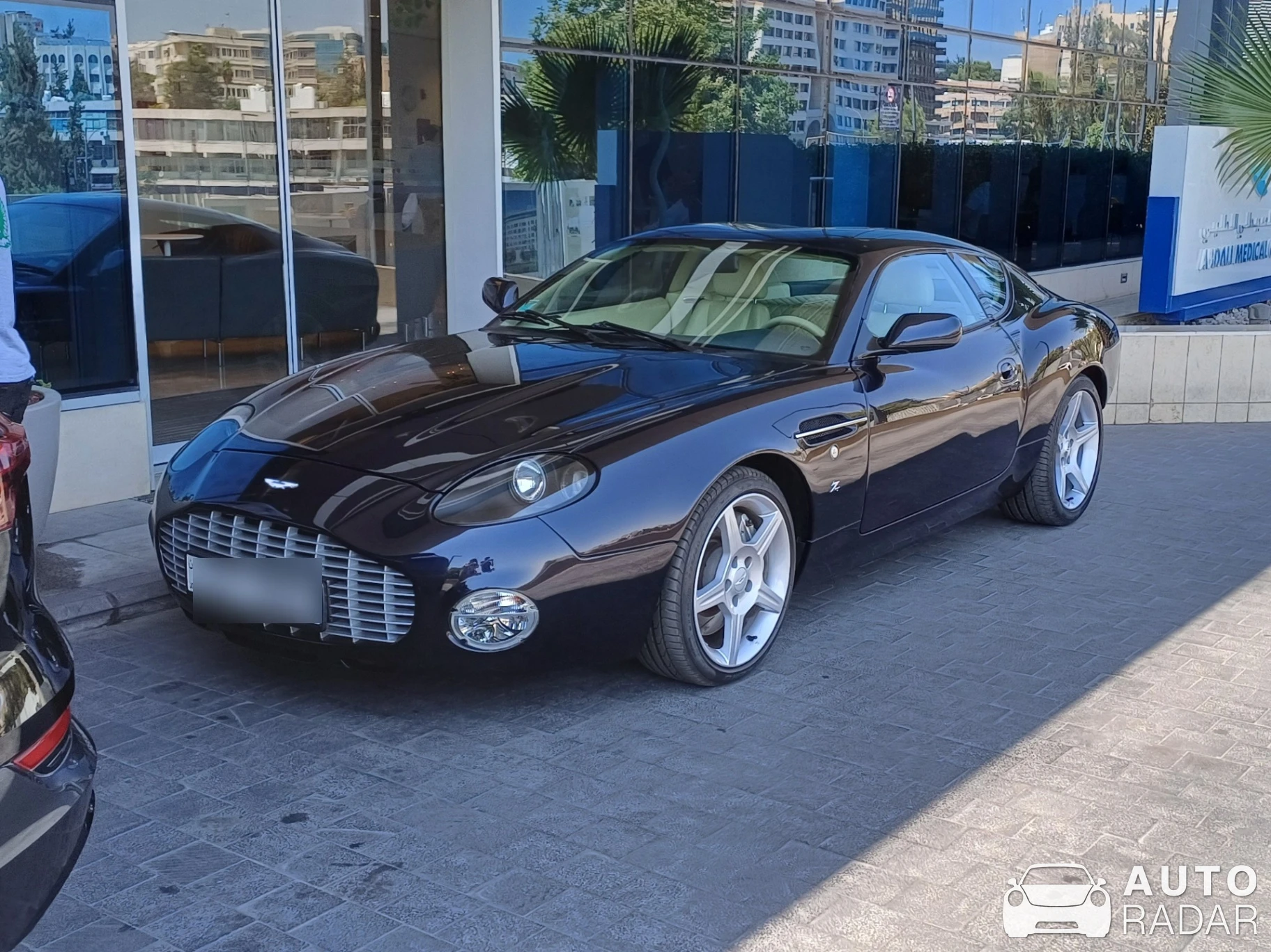 Aston Martin DB7 Zagato spotted in Amman