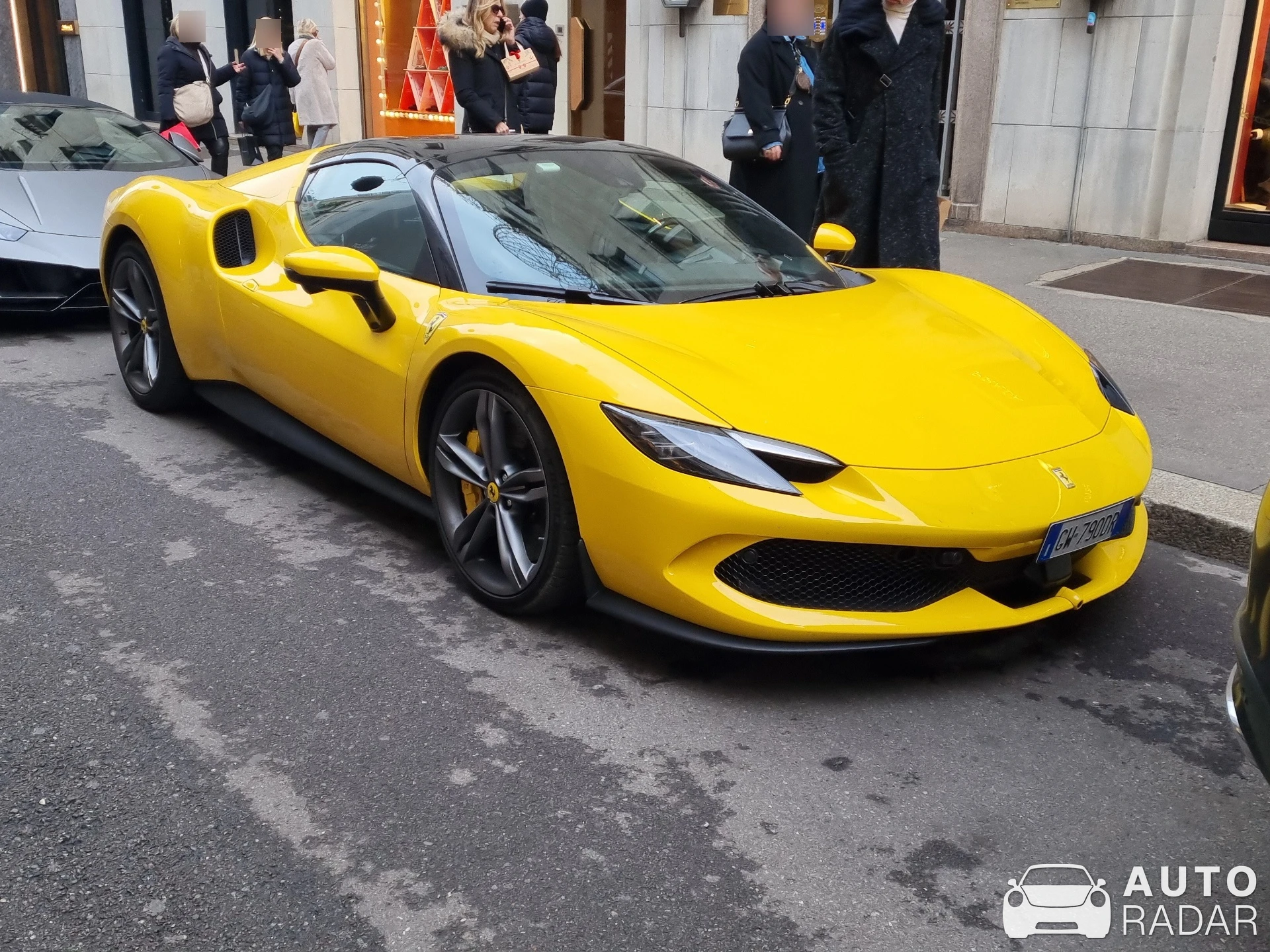 Ferrari 296 GTS spotted in Milano, Italia