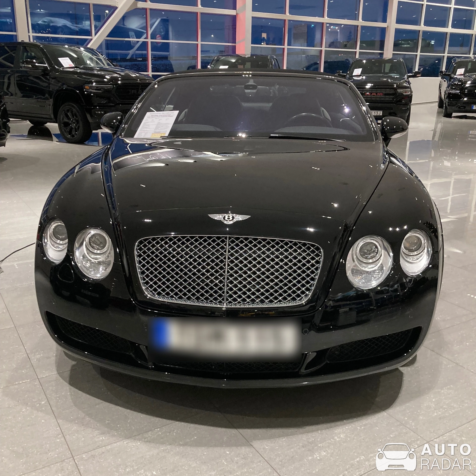 Bentley Continental GT spotted in Ingelsta, Sverige