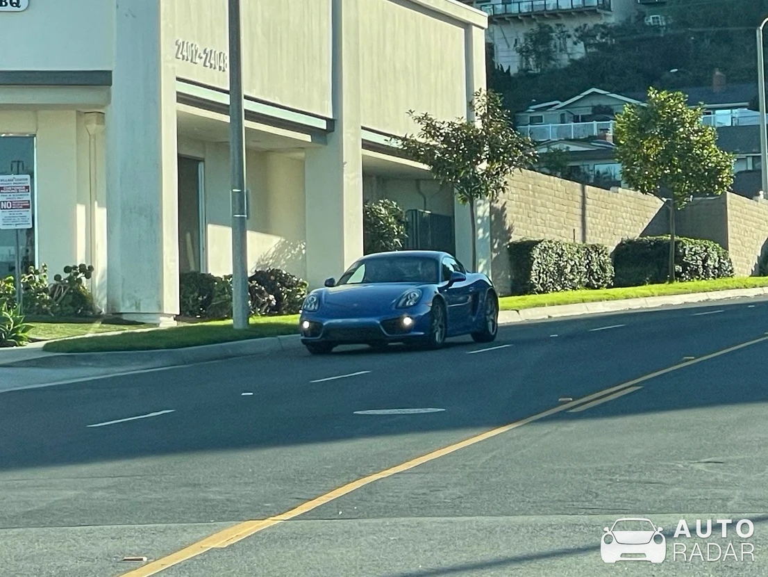 Porsche 981 Cayman S spotted in Torrance, United States