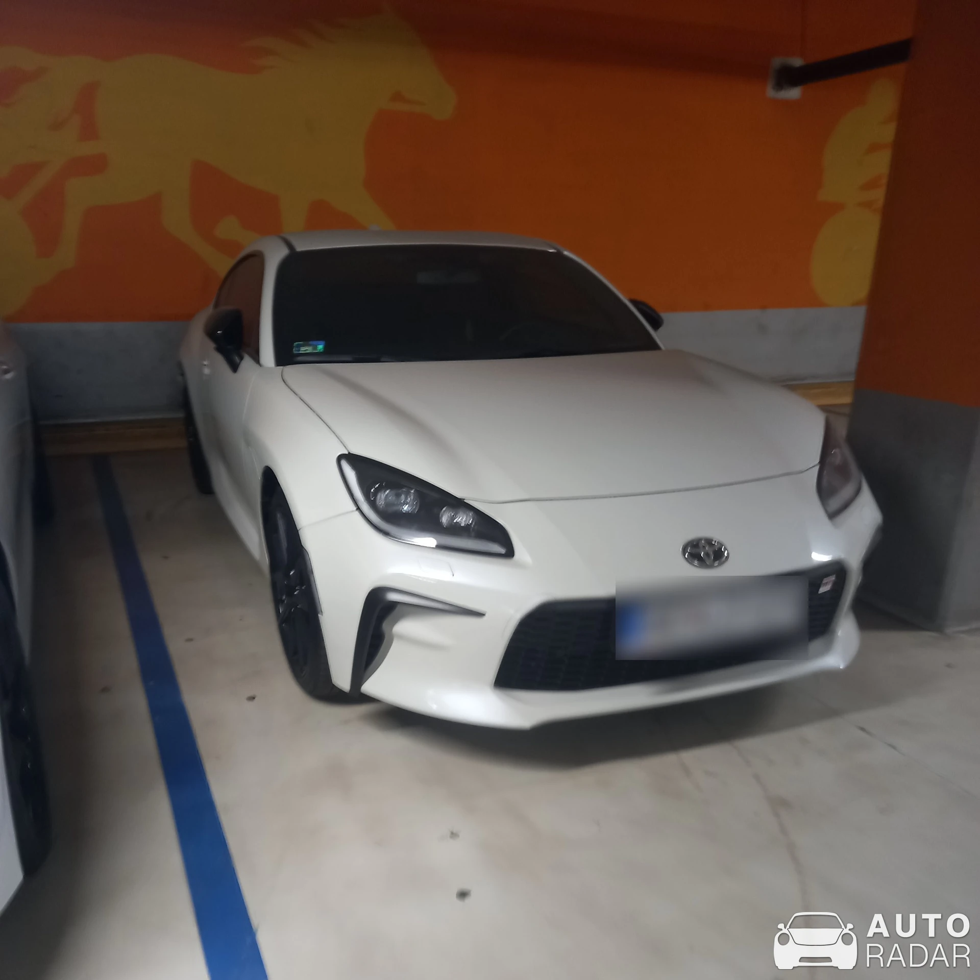 Toyota GR86 spotted in Budapest, Hungary