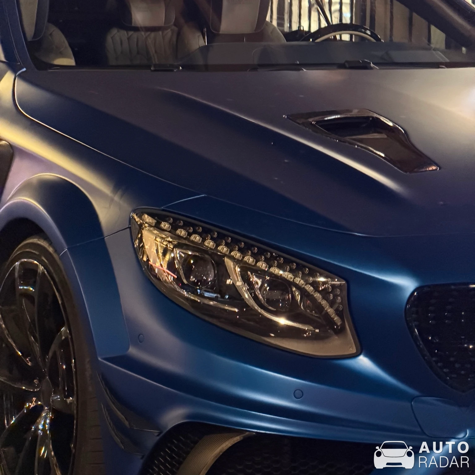 Mercedes-Benz Mansory S 63 AMG W222 spotted in Paris, France