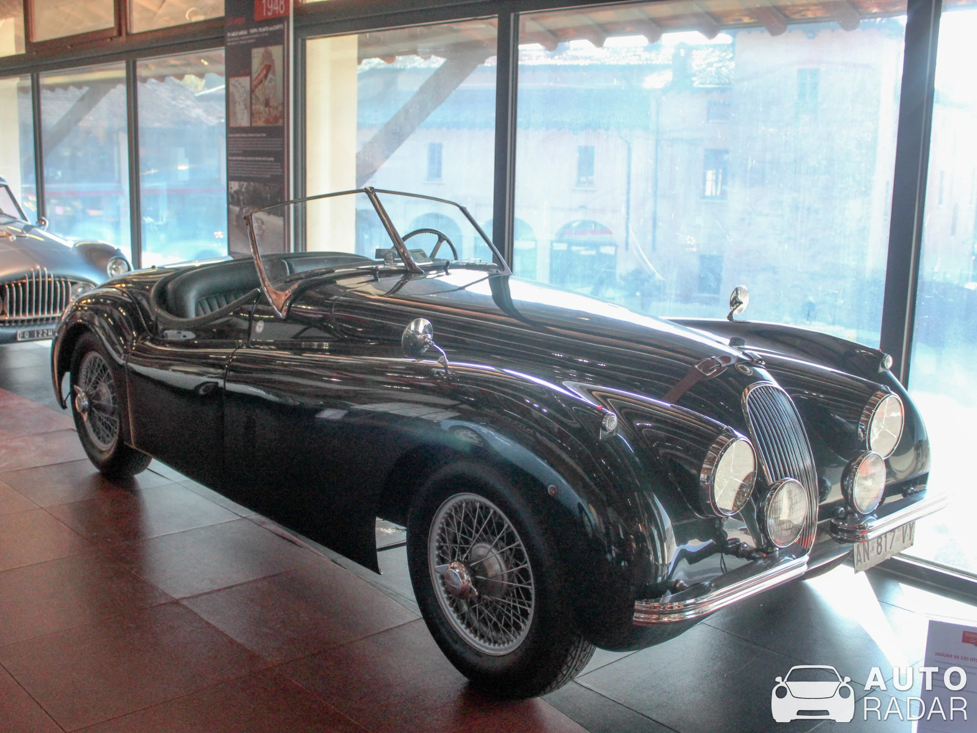 Jaguar XK150 spotted in Brescia, Italy