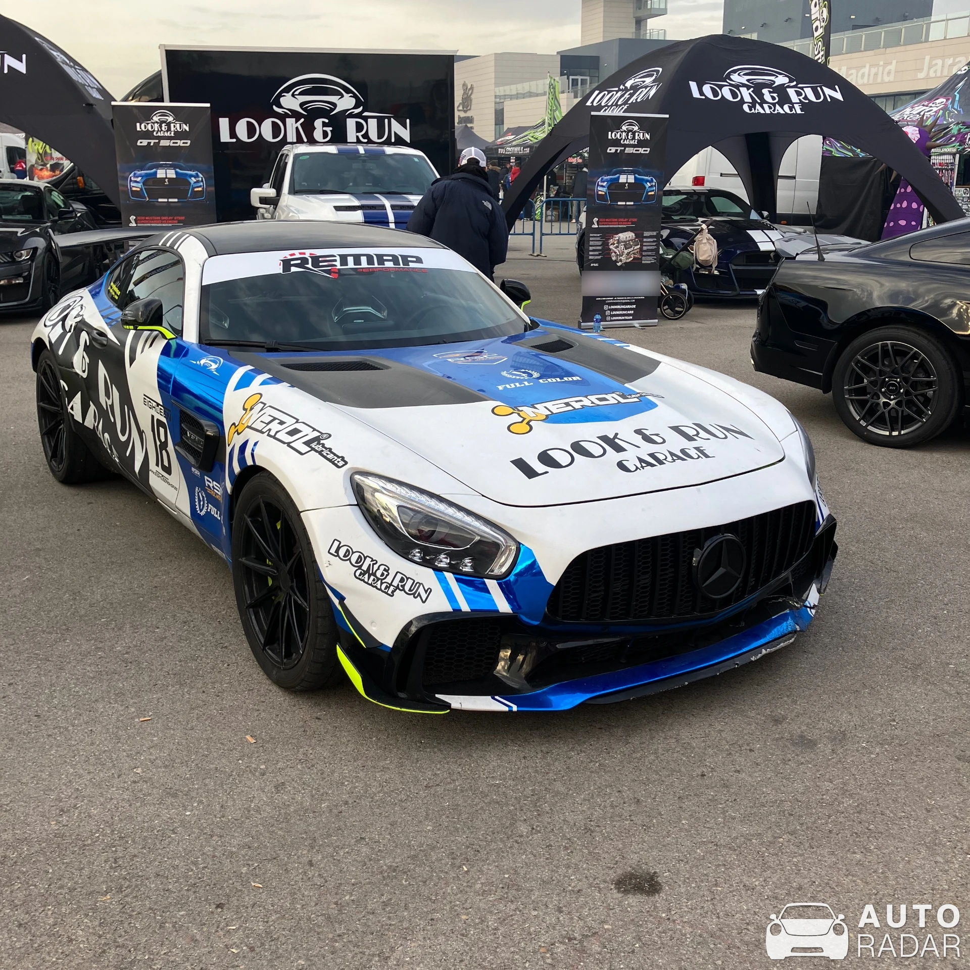 Mercedes-AMG GT C190 spotted in Burgos, España