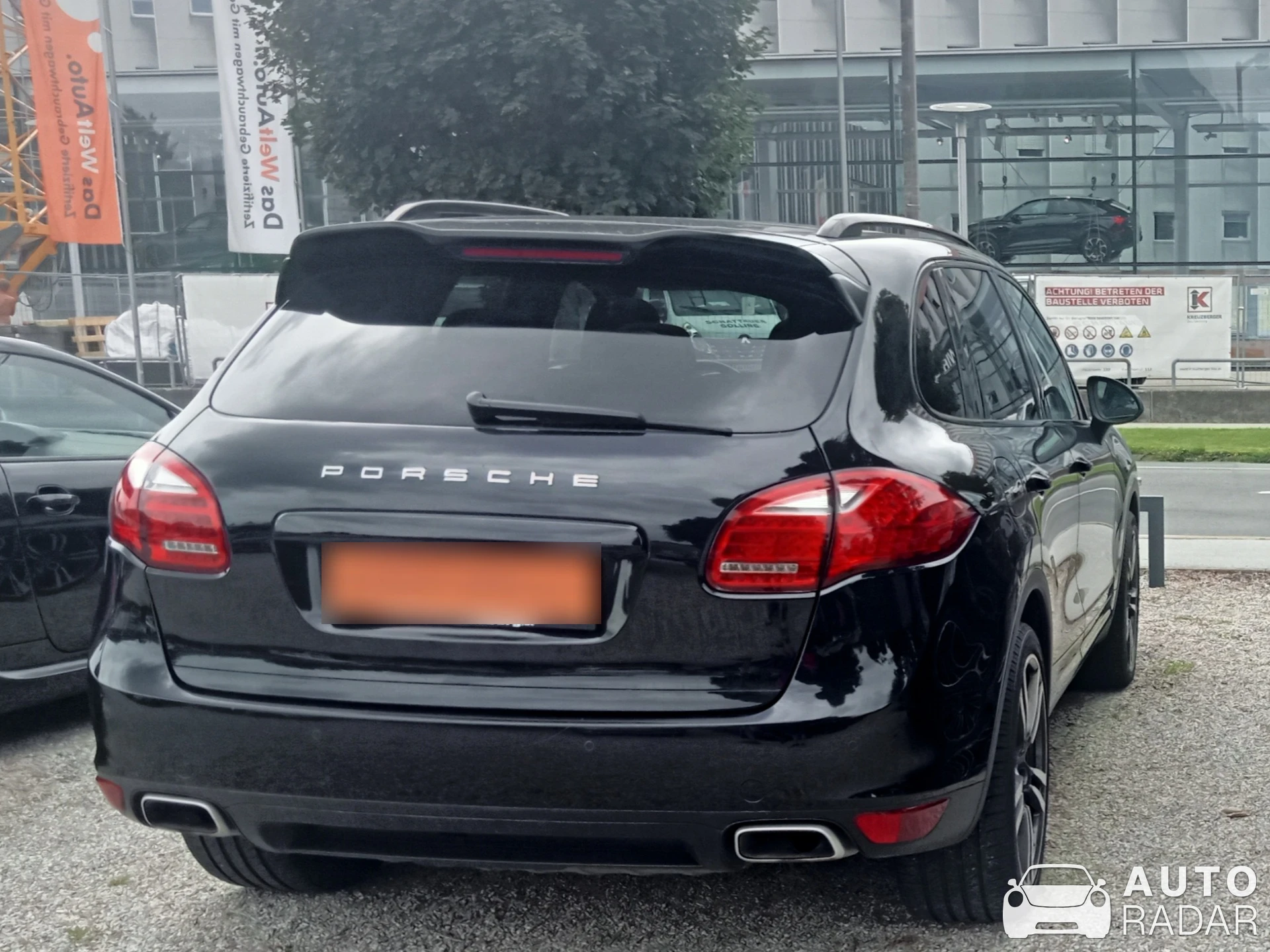 Porsche Cayenne spotted in Salzburg, Austria