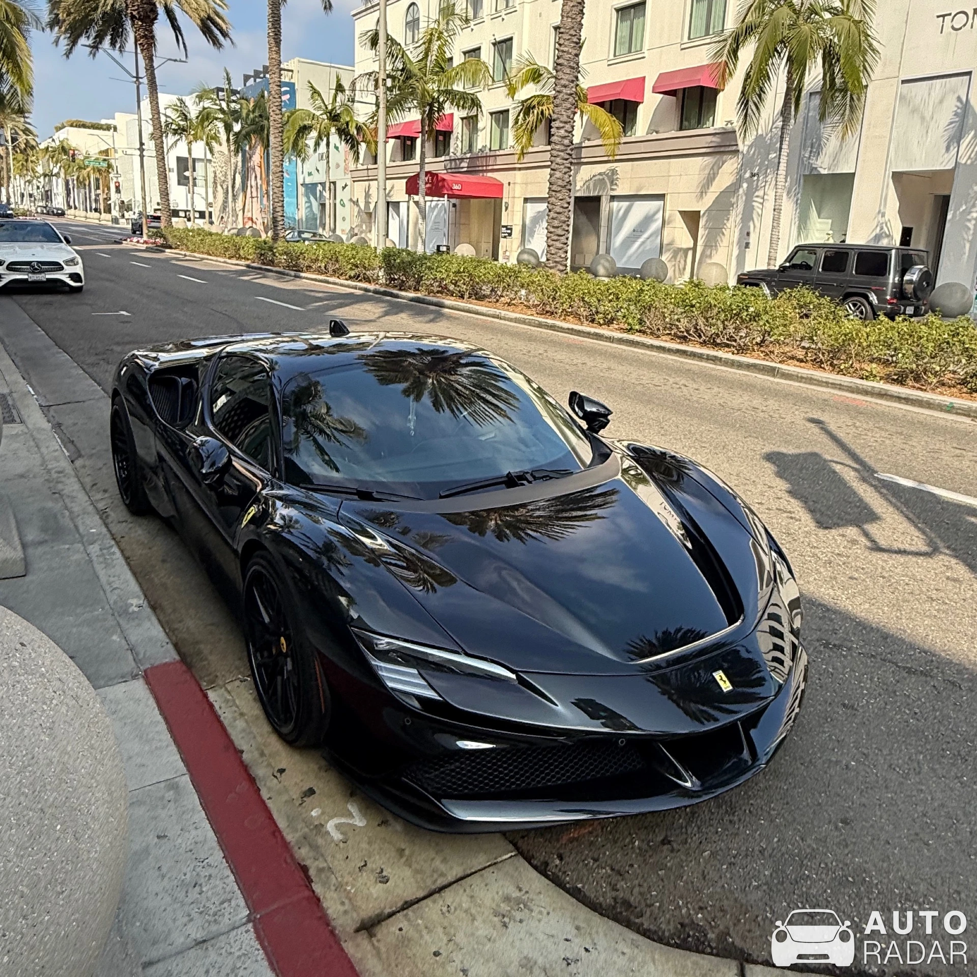 Ferrari SF90 Stradale spotted in Beverly Hills, United States
