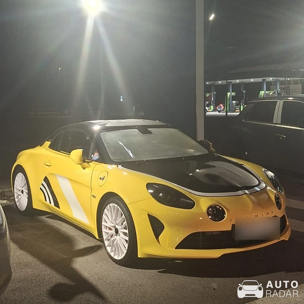 Alpine A110 Tour de Corse 75 spotted in Radovljica