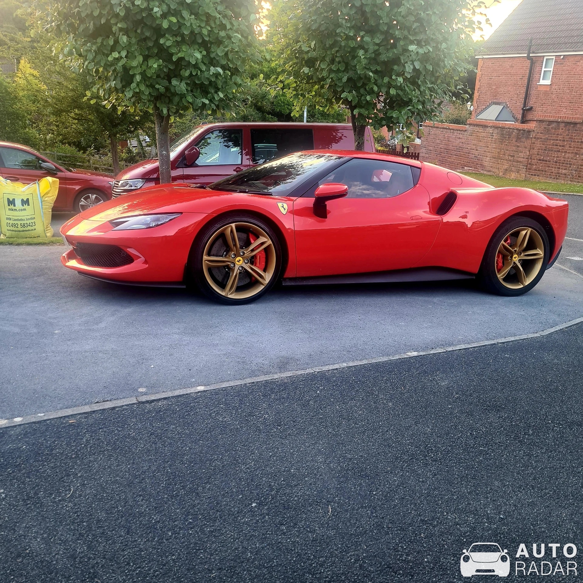 Ferrari 296 GTB spotted in Conwy Principal Area, United Kingdom
