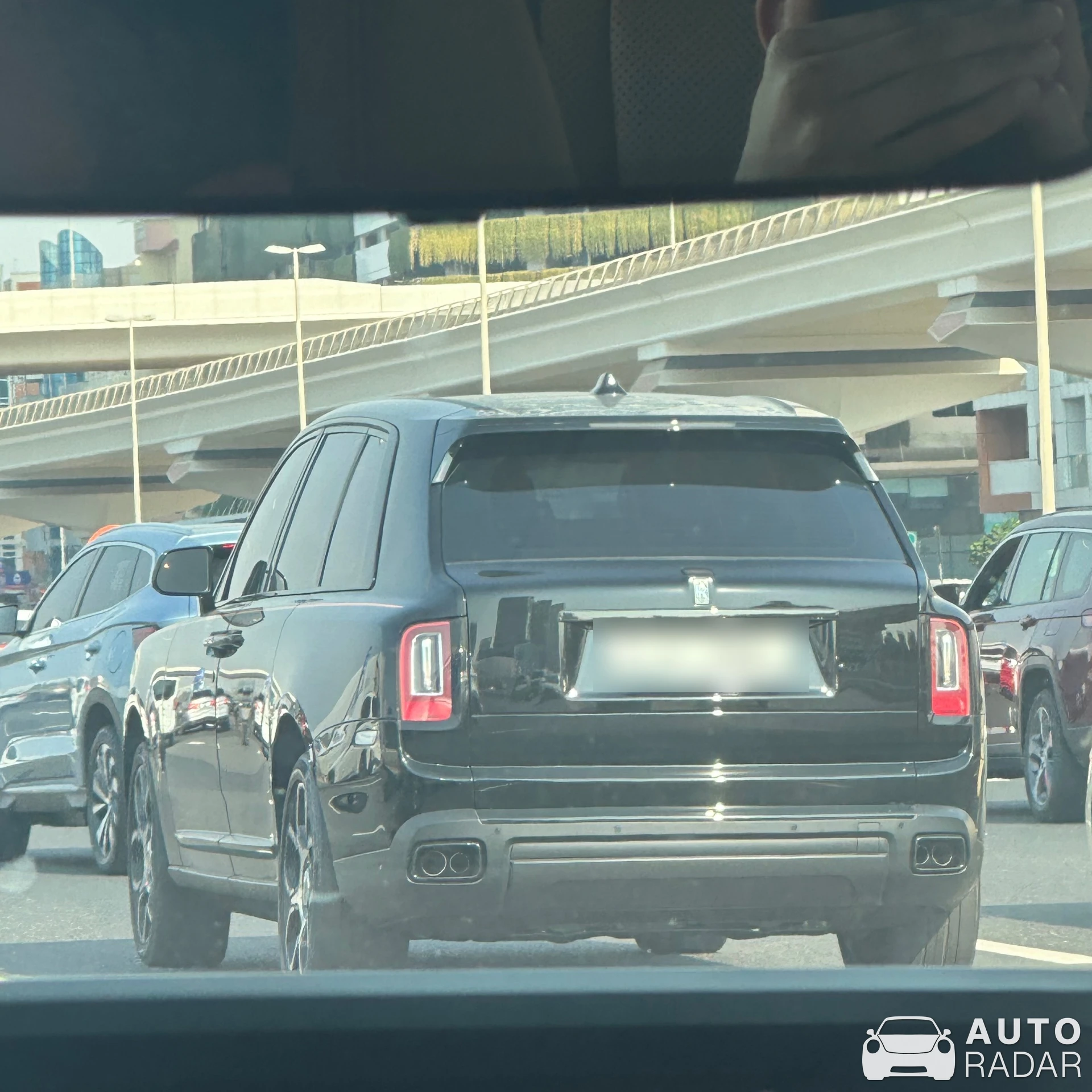 Rolls-Royce Cullinan Black Badge spotted in Dubai, United Arab Emirates