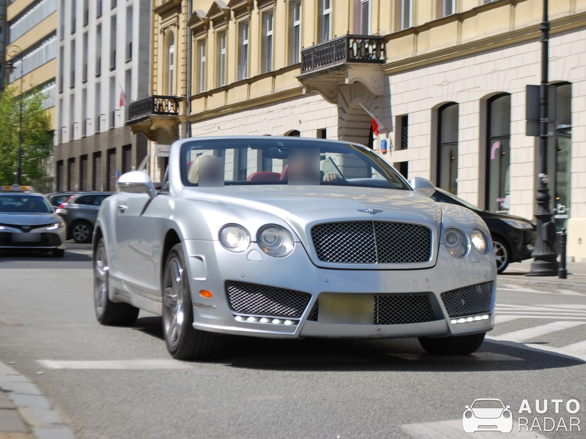 Bentley Continental GTC Speed spotted in Warszawa, Poland