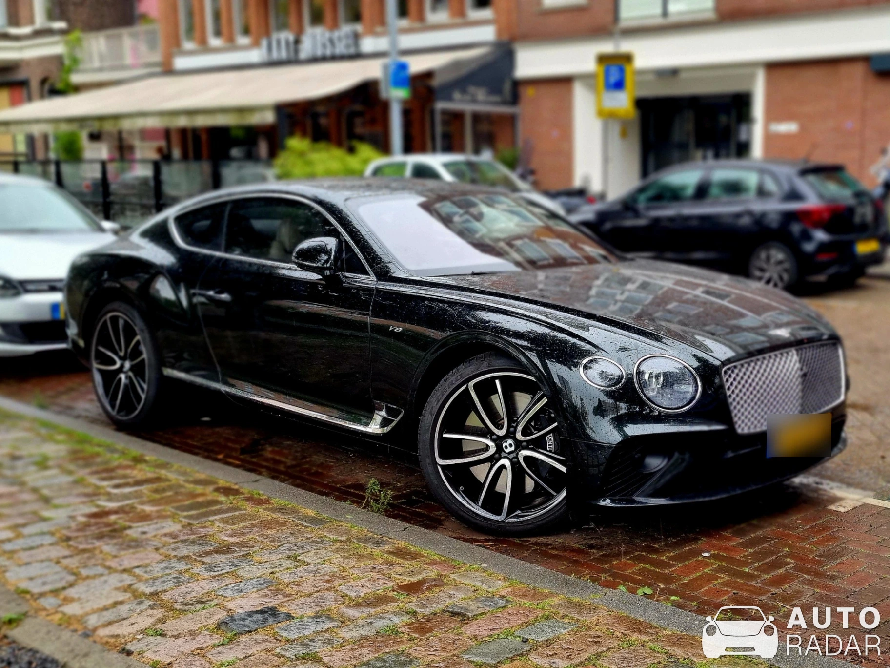 Bentley Continental GT V8 2016 spotted in Rotterdam