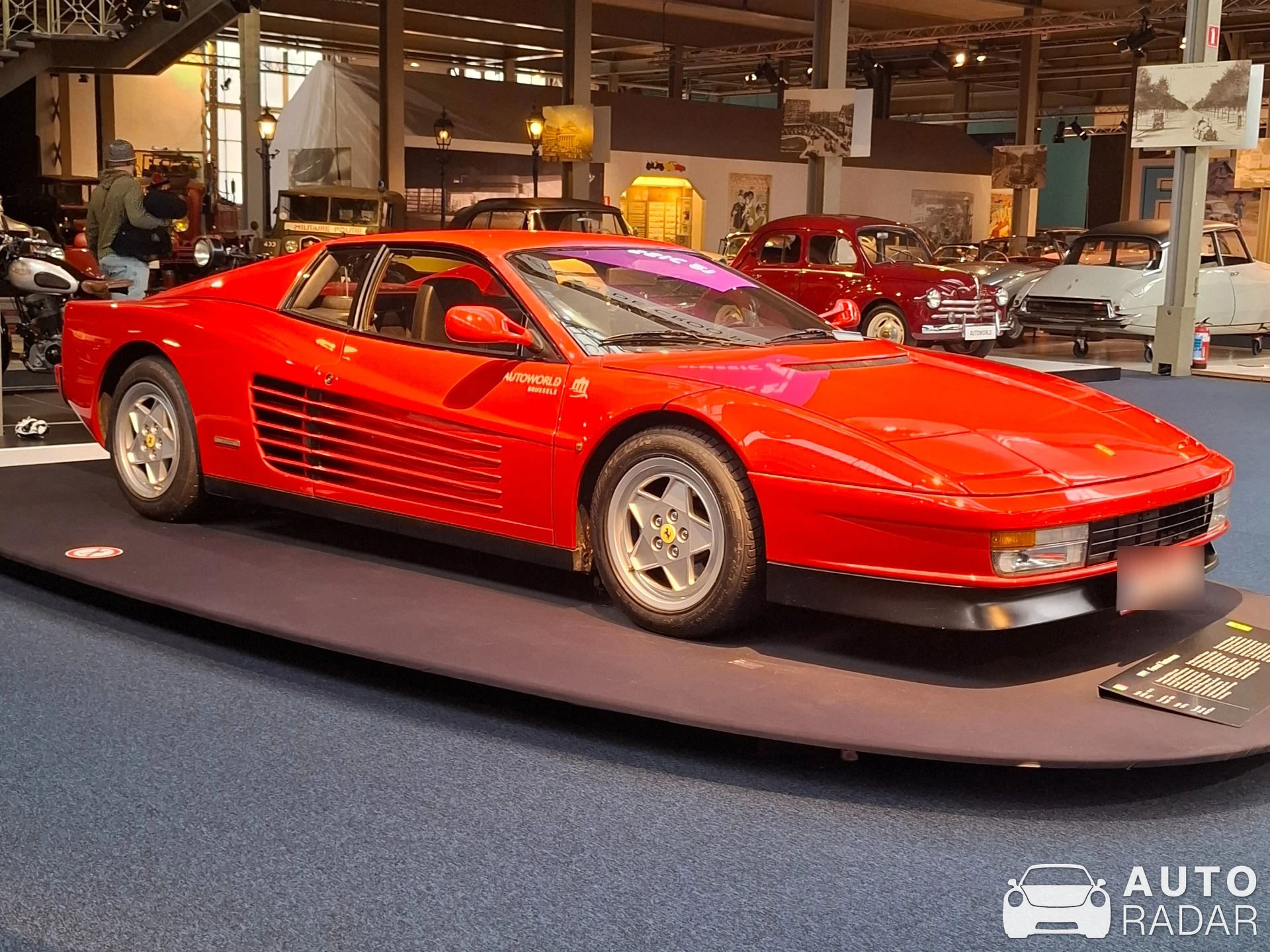 Ferrari Testarossa spotted in Brussels, Belgium