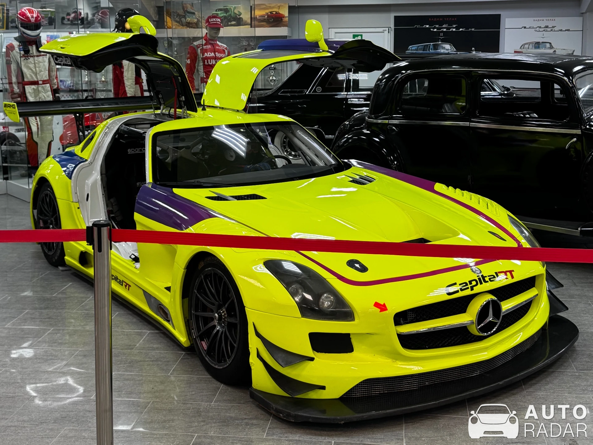 Mercedes-Benz SLS AMG spotted in Большой Сочи, Россия
