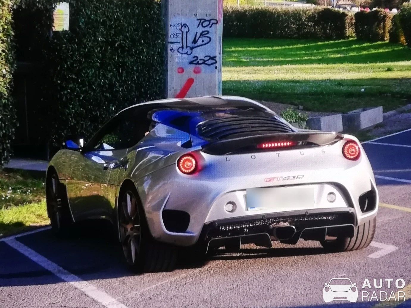 Lotus Evora GT 410 Sport spotted in Izola