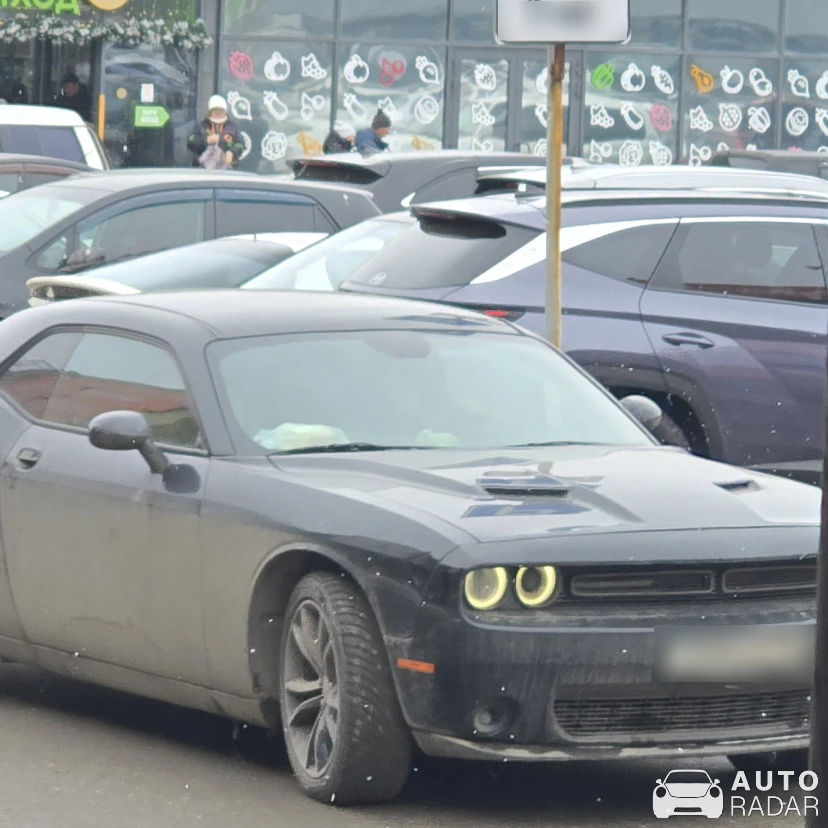 Dodge Challenger spotted in Oskemen, Kazakhstan
