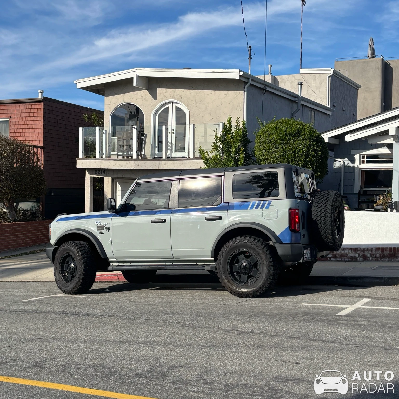 Ford Bronco Heritage Edition spotted in Hermosa Beach