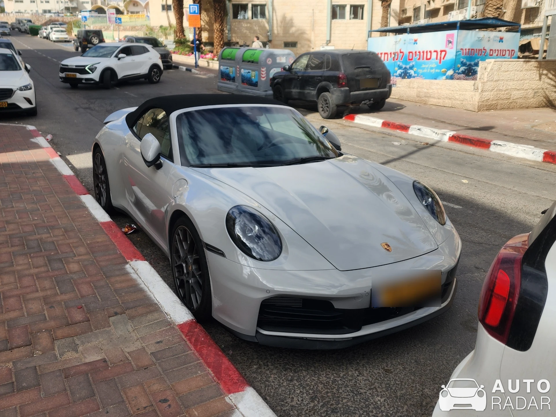 Porsche 992 Carrera MkI spotted in Eilat