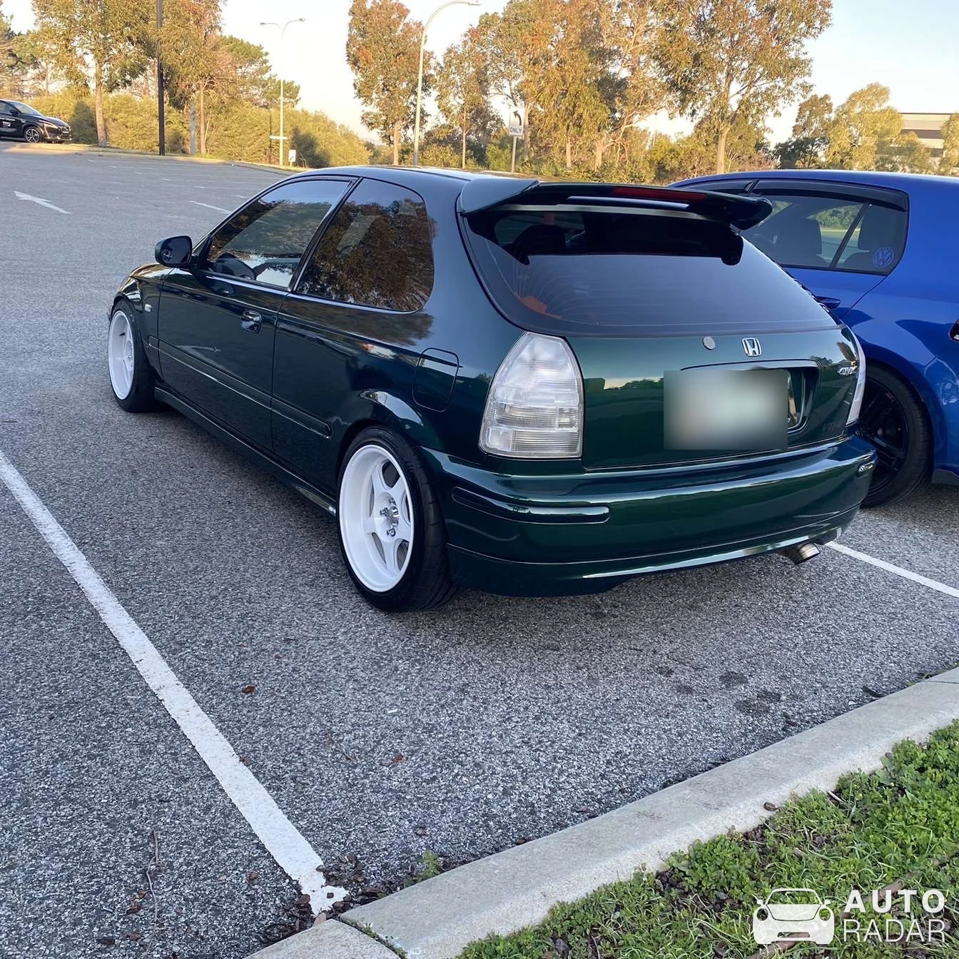 Honda Civic 1996 spotted in Wattle Grove