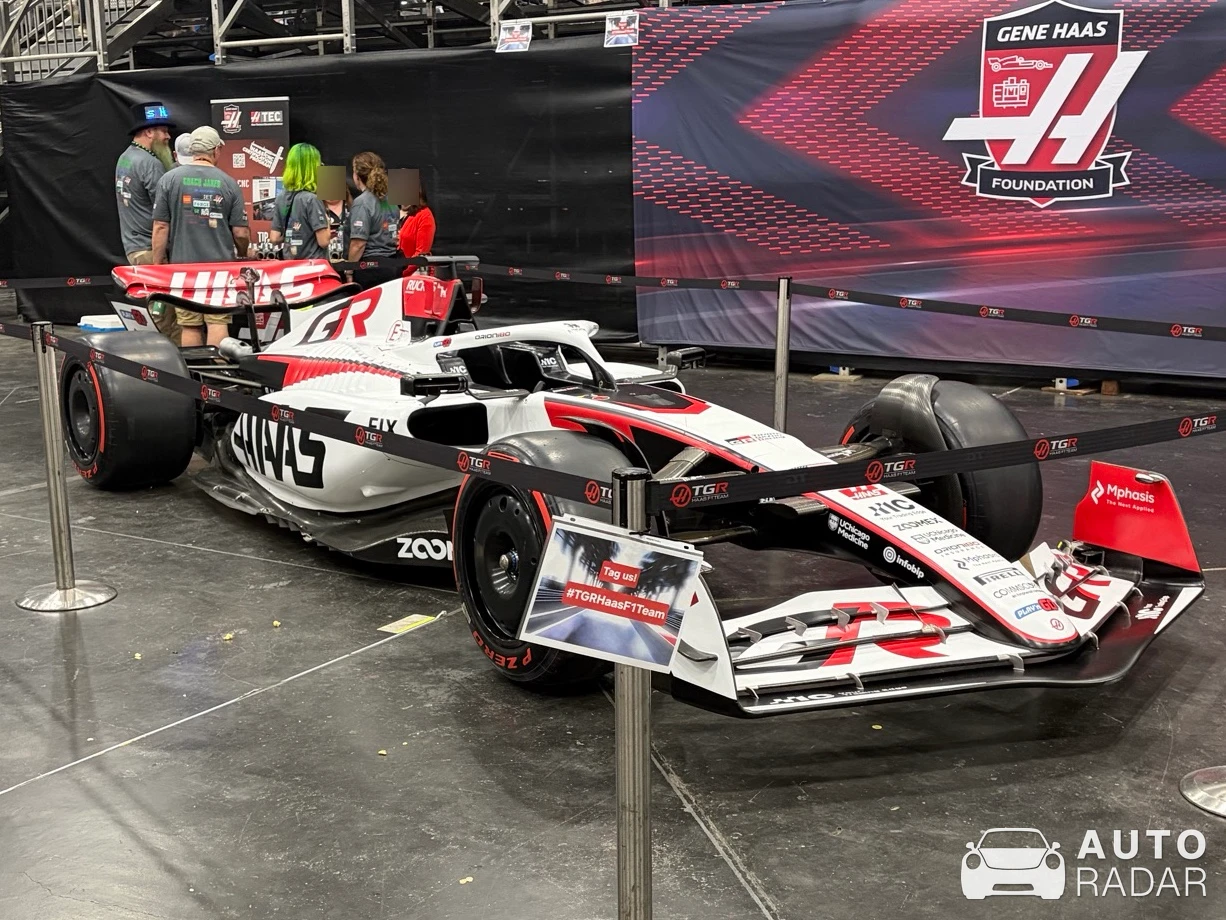 Haas VF-23 spotted in Houston