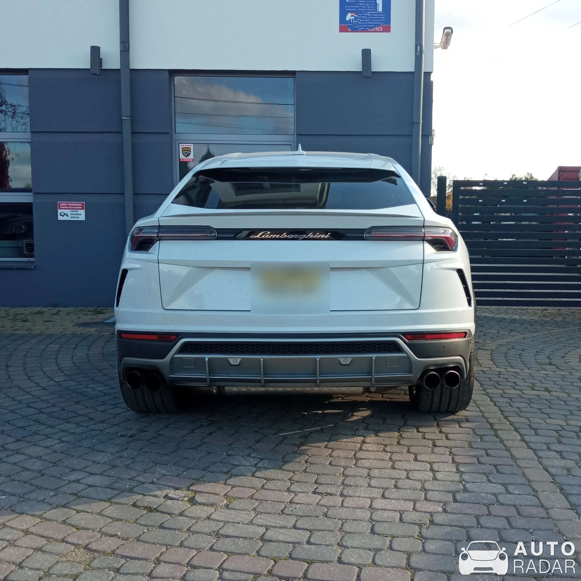 Lamborghini Urus spotted in Warszawa, Poland