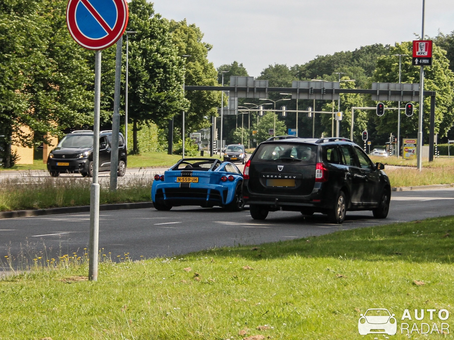 Donkervoort D8 GTO-JD70 spotted in Emmen