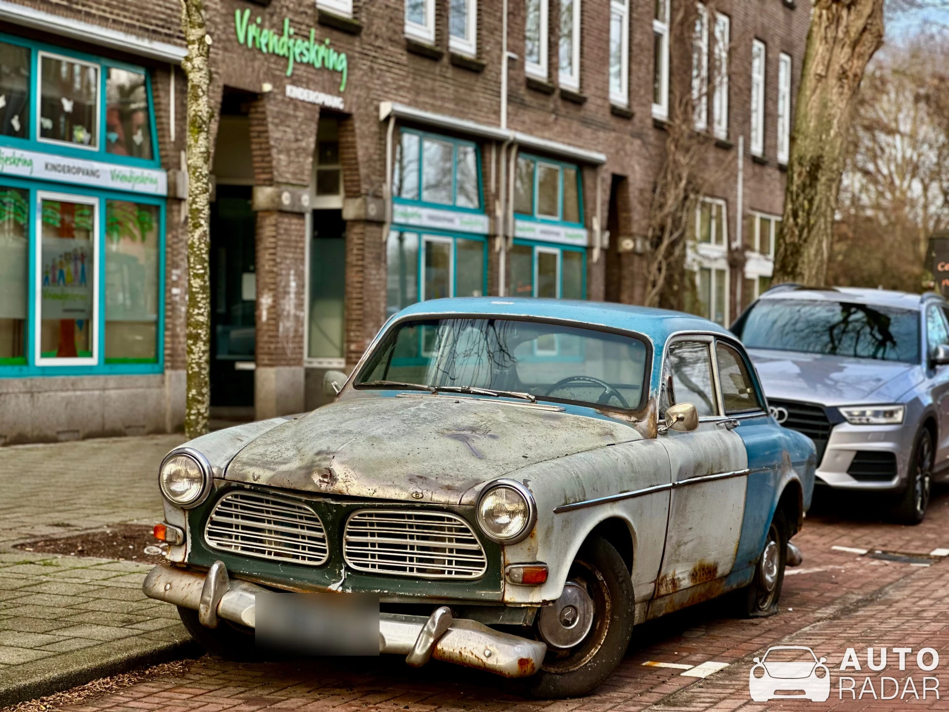 Volvo Amazon spotted in Rotterdam, Netherlands