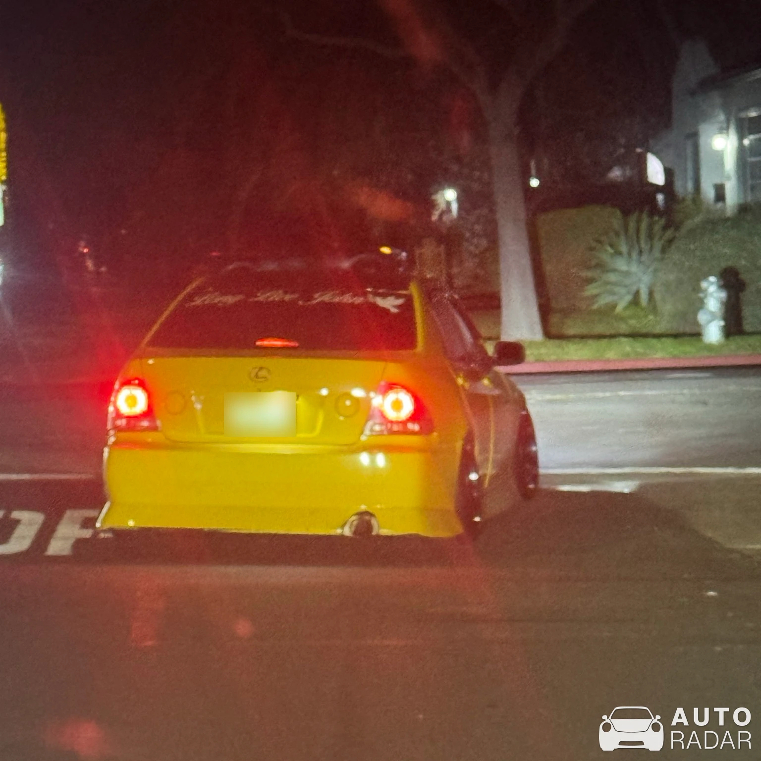 Lexus IS 200 spotted in Los Angeles, United States
