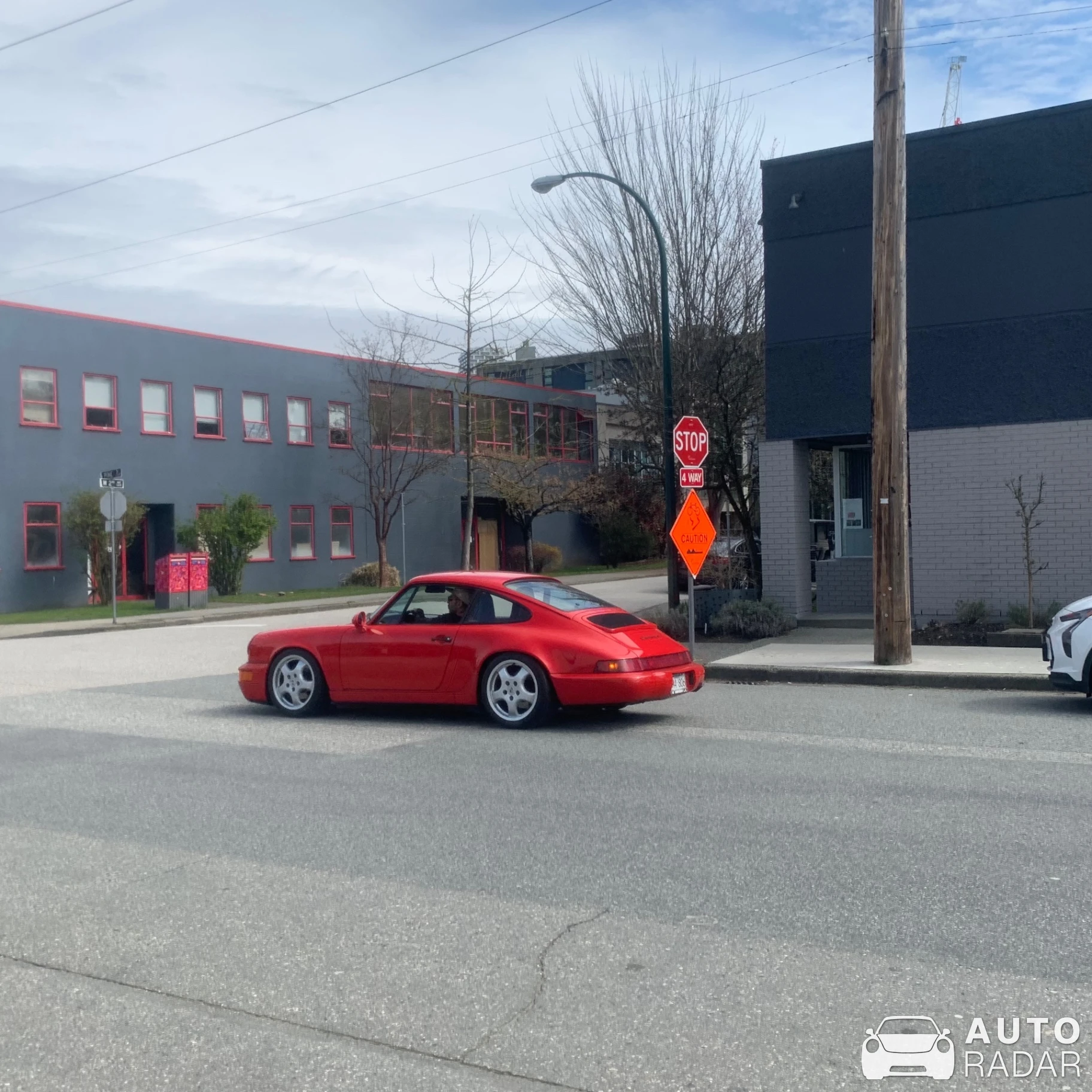 Porsche 964 Carrera spotted in Vancouver, Canada