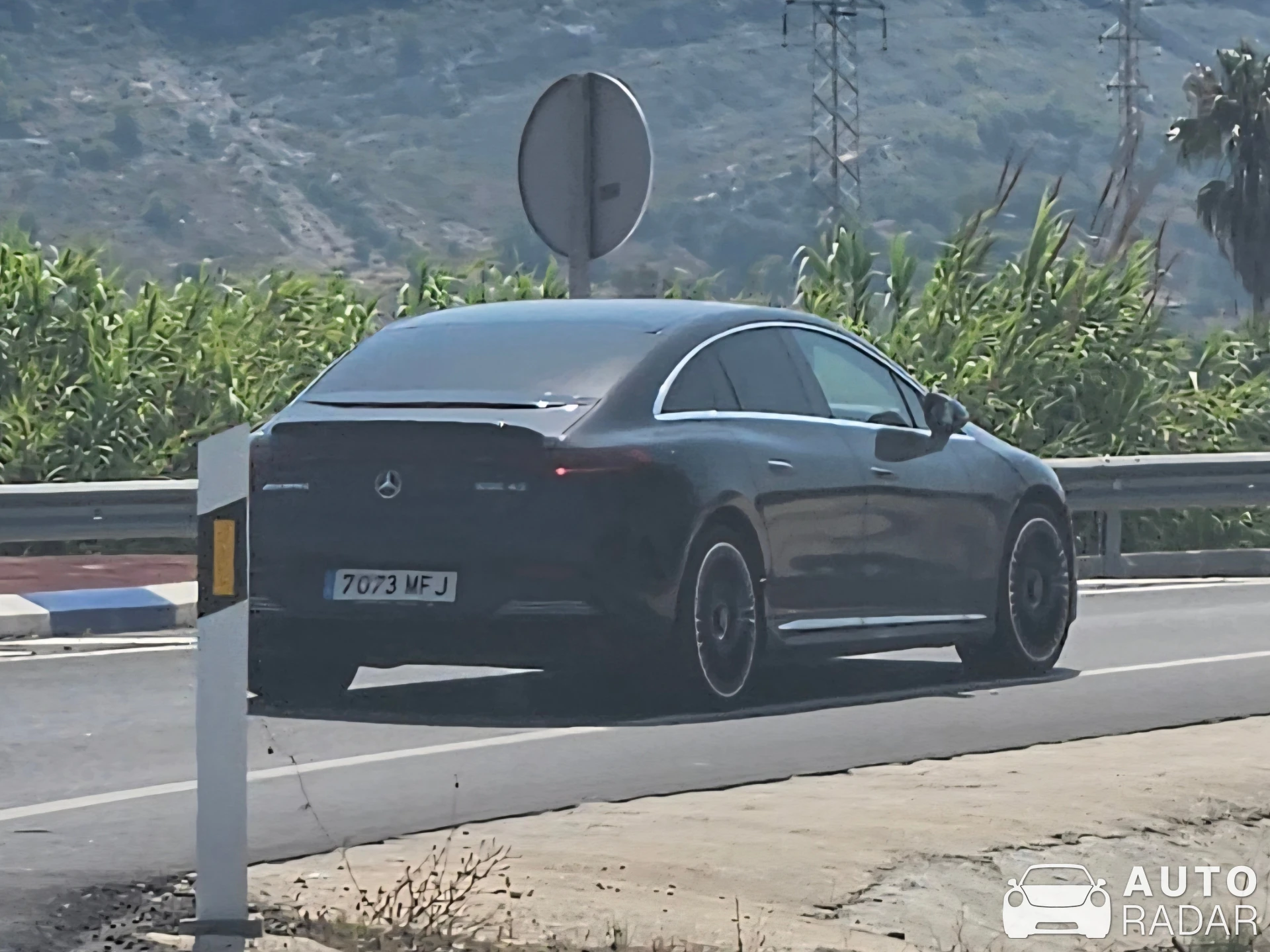 Mercedes-AMG EQE 43 spotted in Cullera