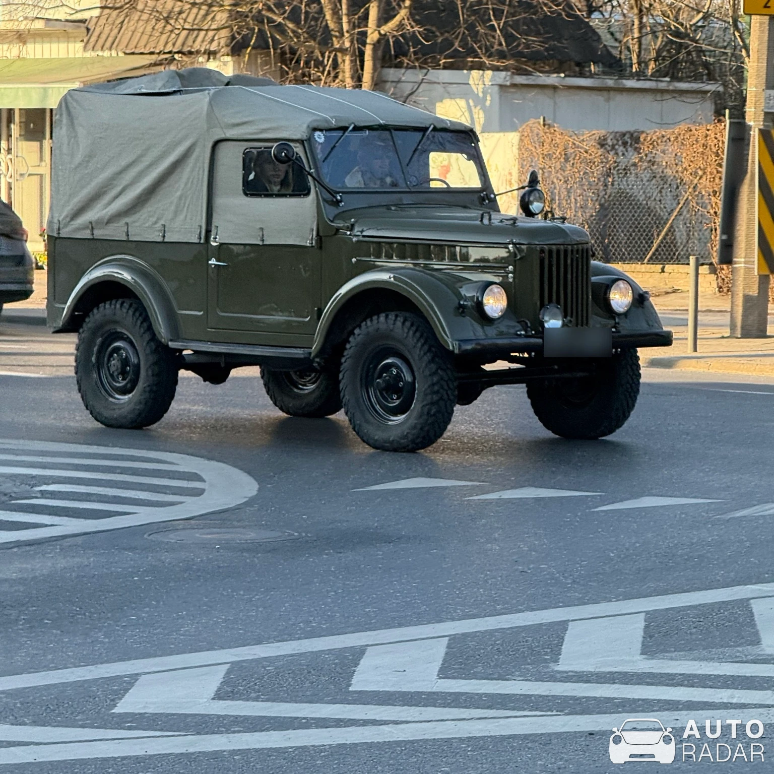 GAZ 69 spotted in Poznań