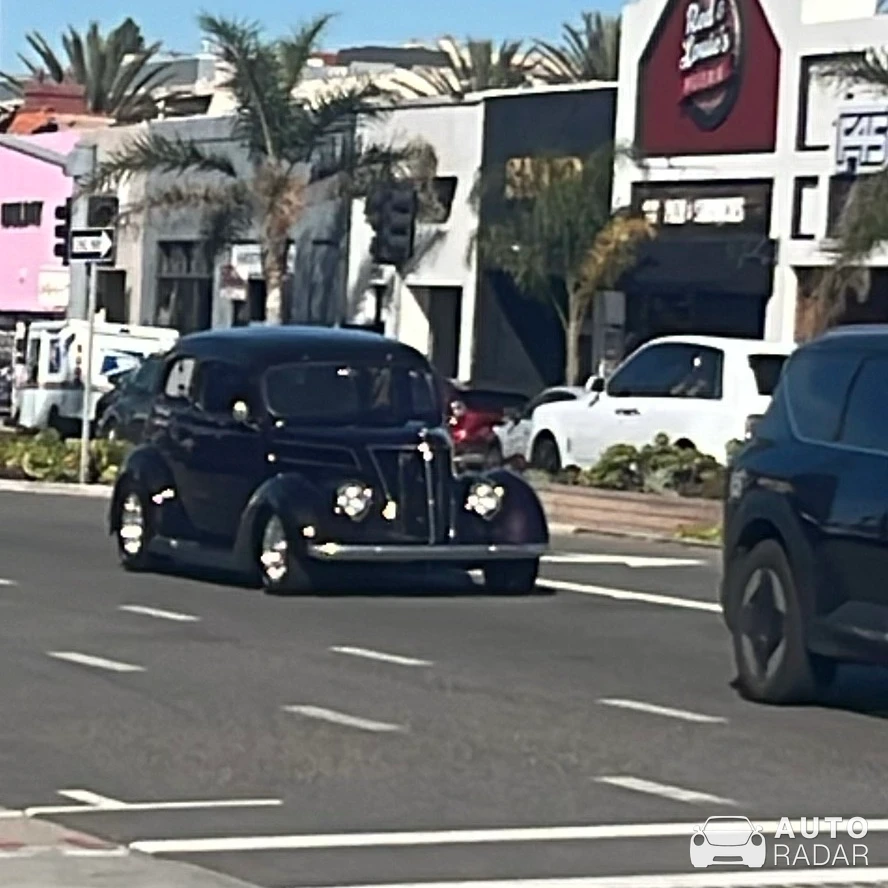 Ford 1937 Tudor Sedan spotted in Hermosa Beach, United States