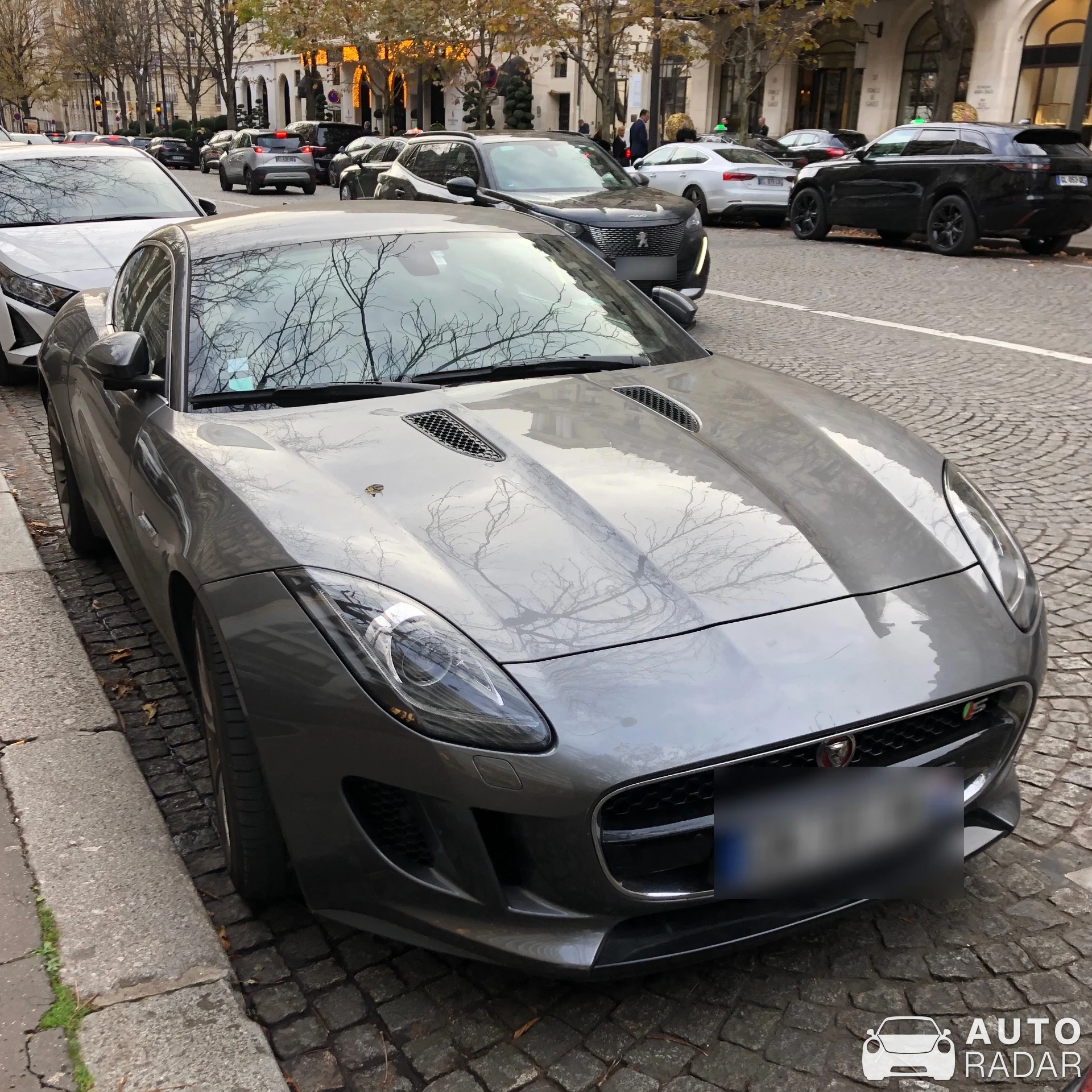Jaguar F-Type S Coupé spotted in Paris, France